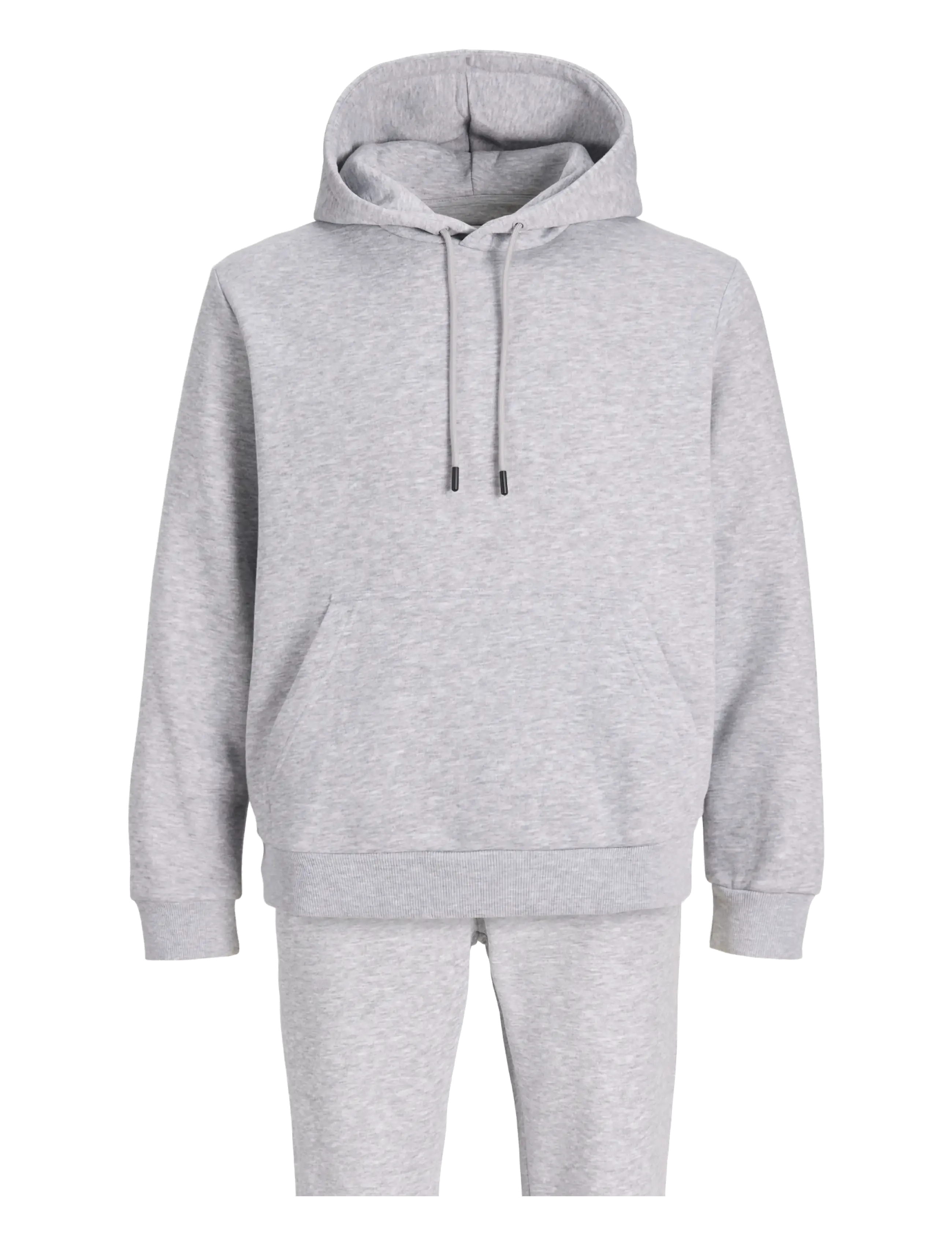 Jack & Jones - JJEBRADLEY SWEAT HOOD SET MP - light grey melange - 2