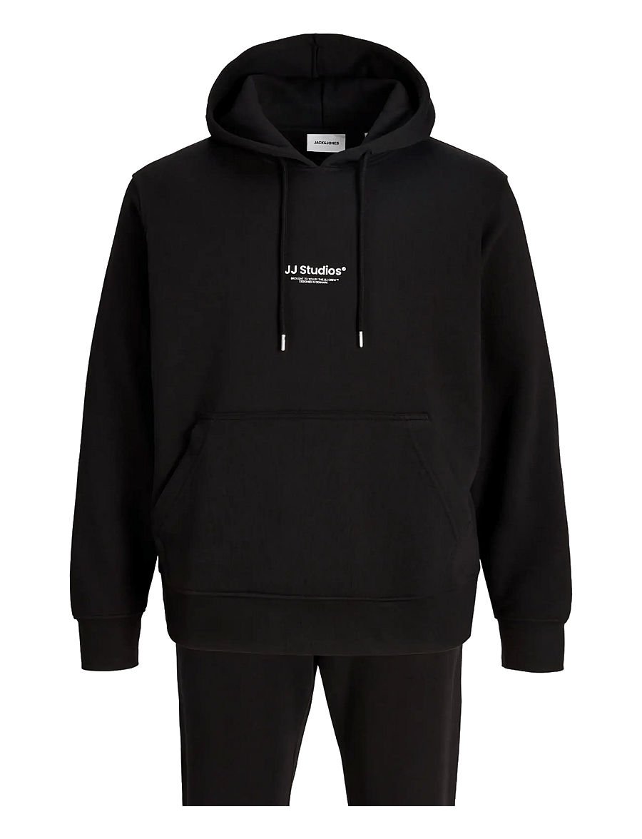 Jack & Jones - JJESOHO SWEAT HOOD SET MP - jogging tøj - black - 2