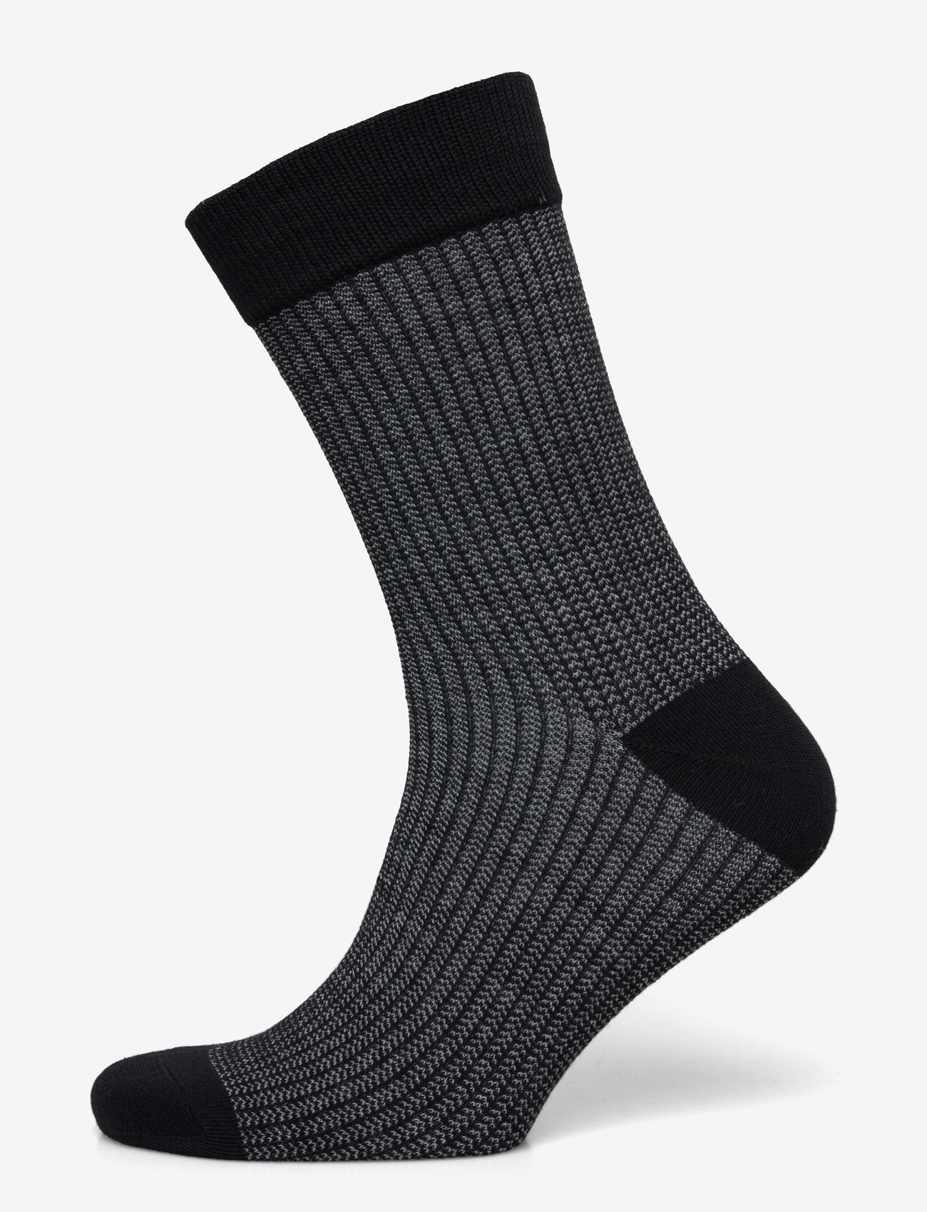 Jack & Jones - JACBRYAN BIRD EYE SOCKS 3 PACK SN - crew-socken - black - 4