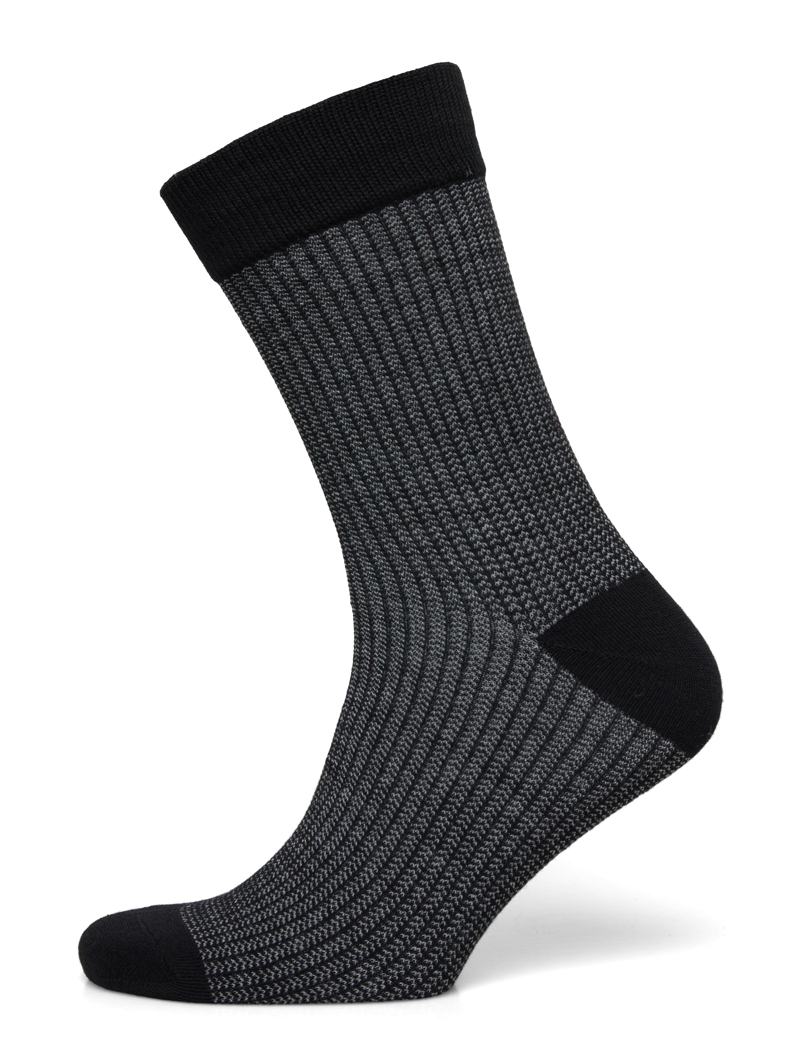 Jack & Jones - JACBRYAN BIRD EYE SOCKS 3 PACK SN - madalaimad hinnad - black - 4