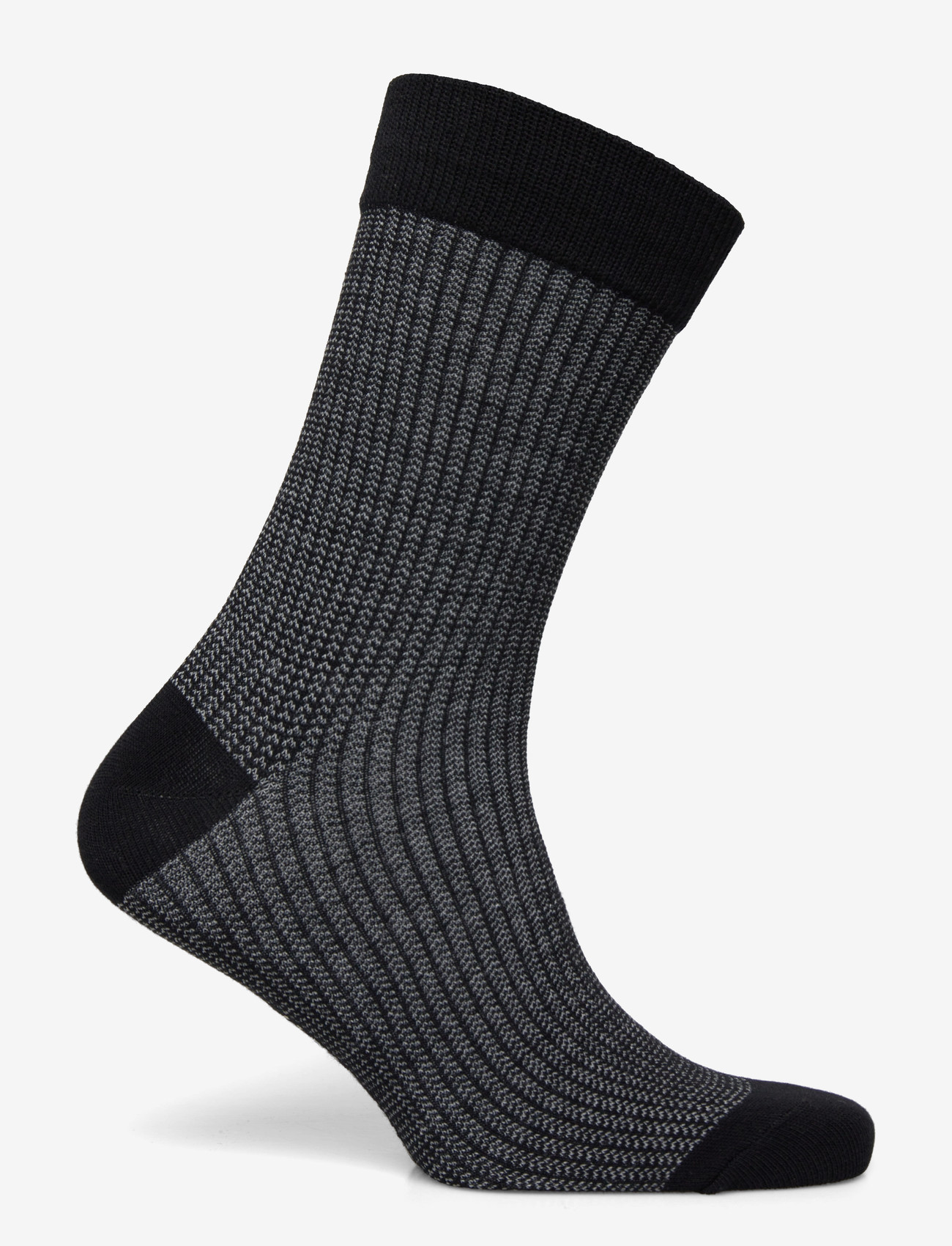 Jack & Jones - JACBRYAN BIRD EYE SOCKS 3 PACK SN - crew-socken - black - 5