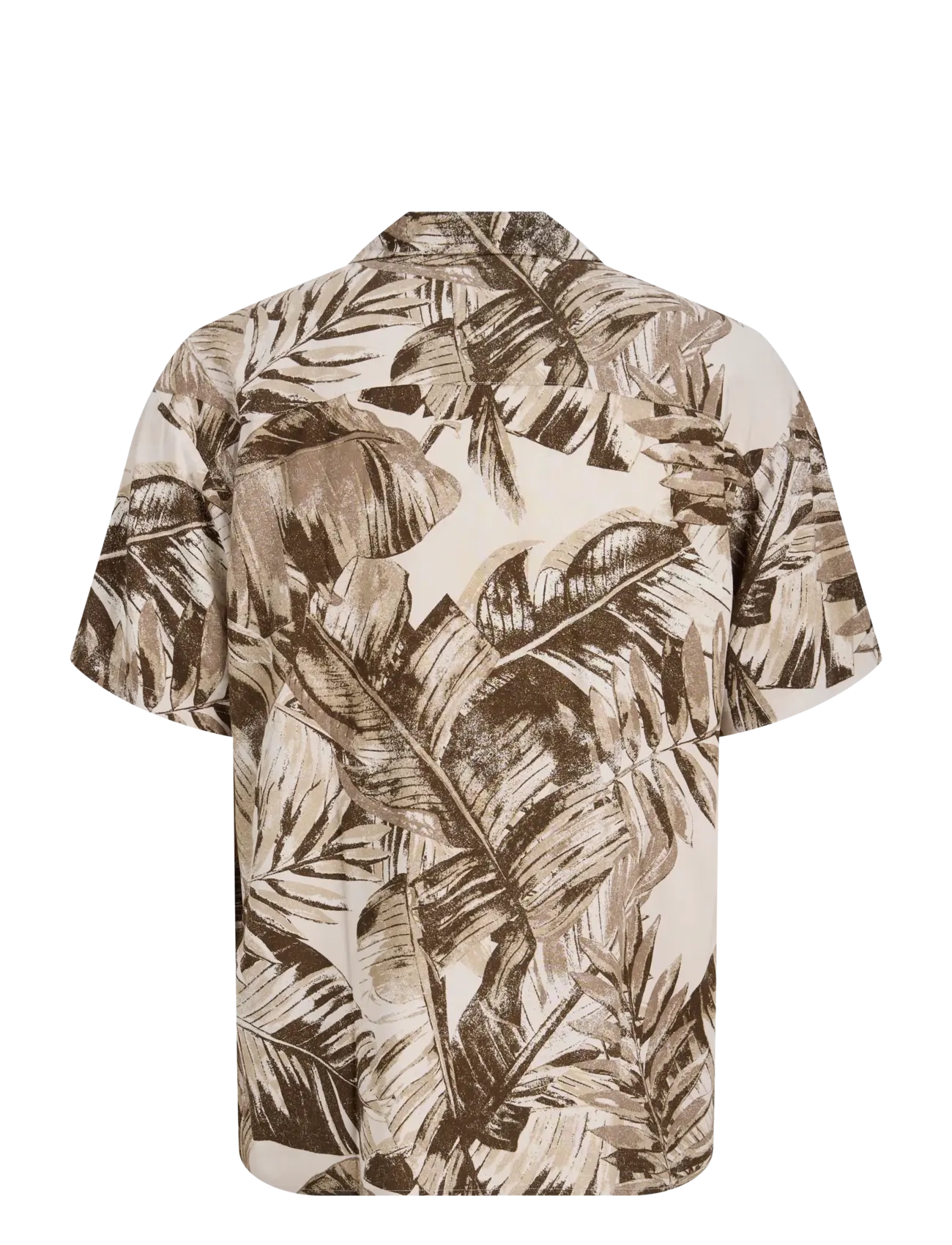 Jack & Jones - JJEJEFF RESORT AOP SHIRT S/S LN - mønstrede skjorter - string - 2