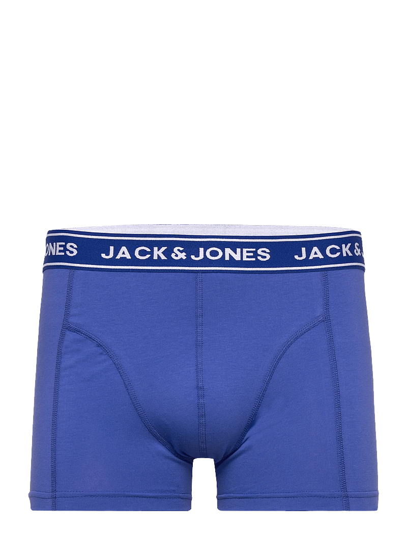 Jack & Jones - JACDANNY SOLID TRUNKS 3 PACK - multipack kalsonger - dazzling blue - 4