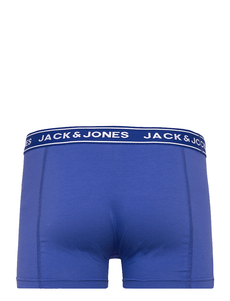 Jack & Jones - JACDANNY SOLID TRUNKS 3 PACK - multipack kalsonger - dazzling blue - 5