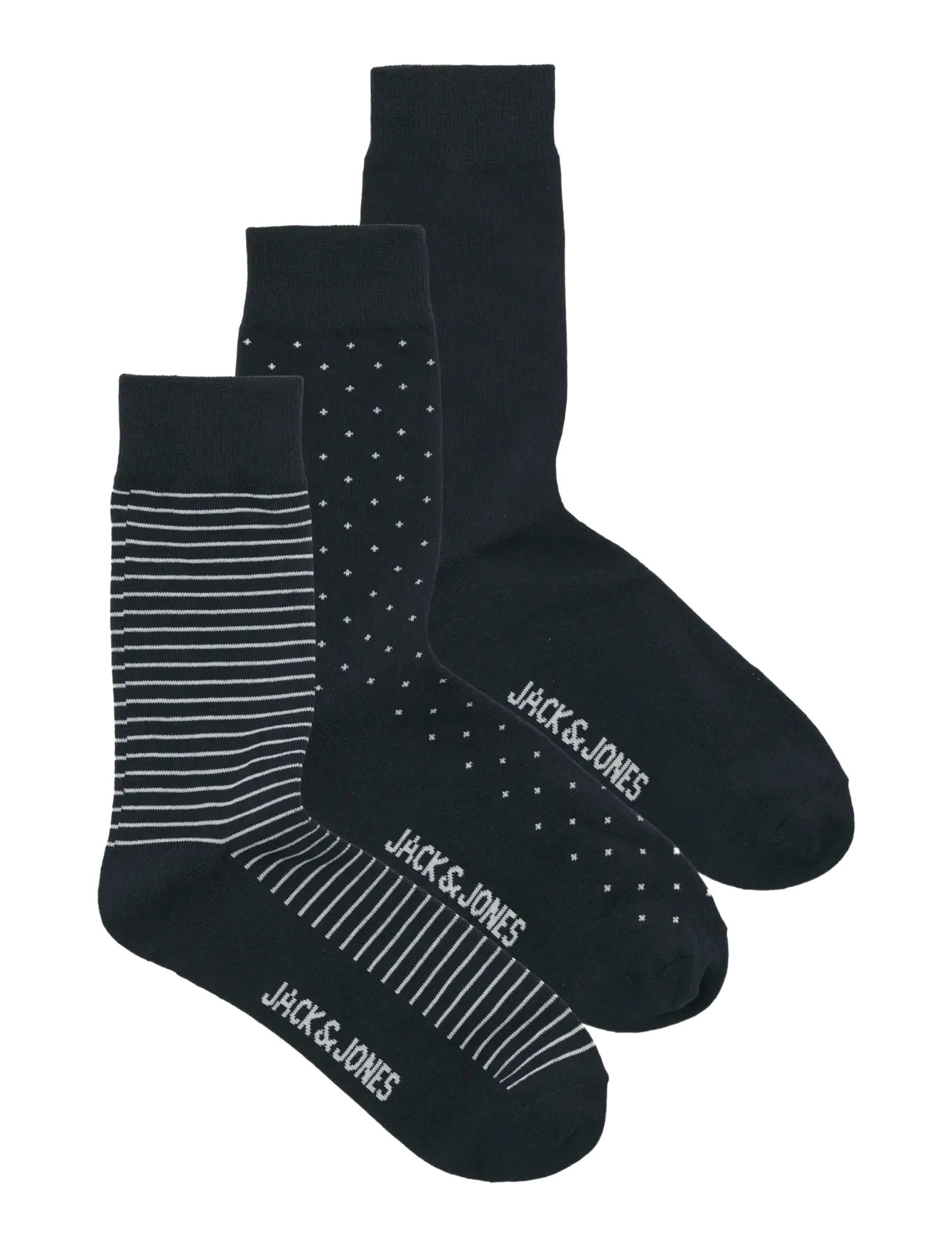 JACK & JONES Jachank Socken 3 Pack Navy - One Size - Herren