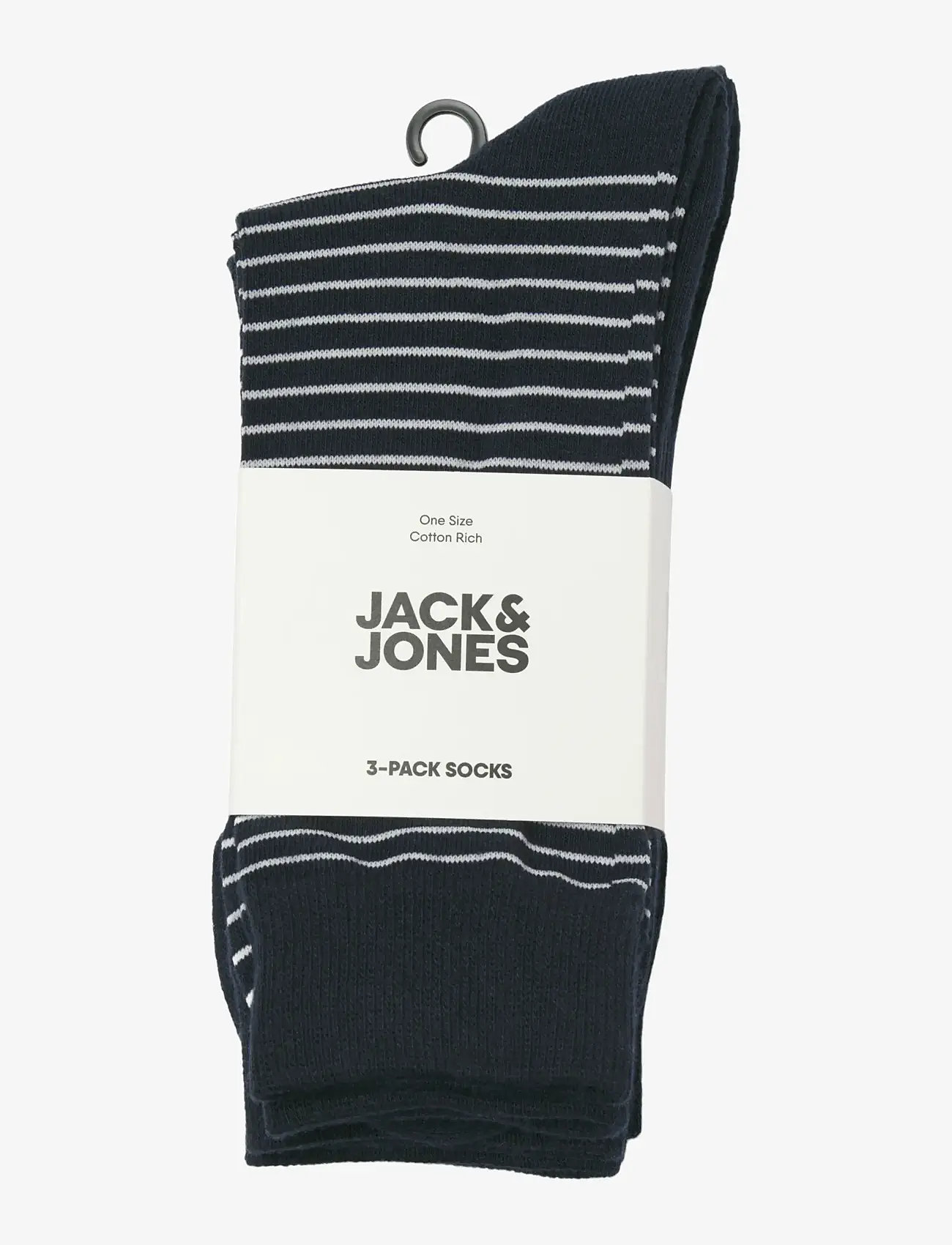 Jack & Jones - JACHANK SOCKS 3 PACK - laveste priser - navy blazer - 2