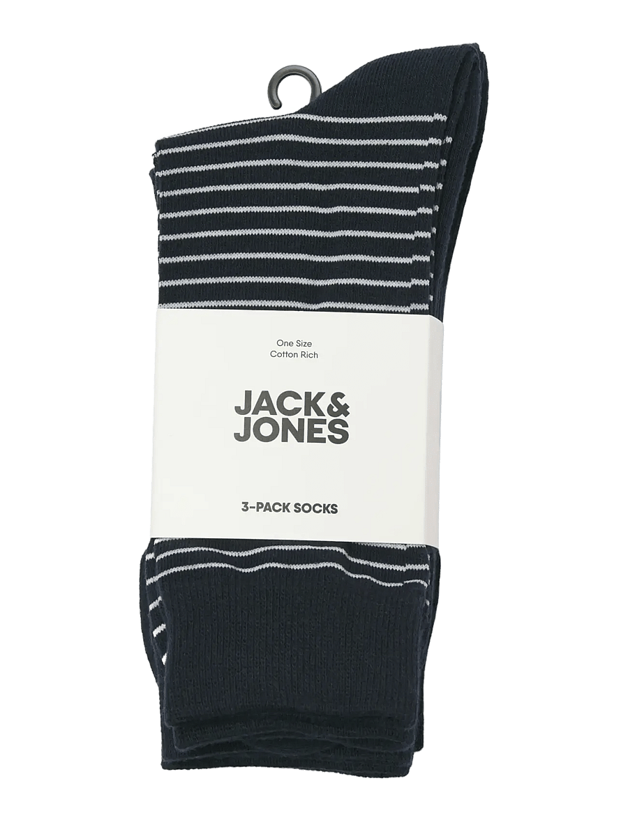 Jack & Jones - JACHANK SOCKS 3 PACK - tennissocken - navy blazer - 2