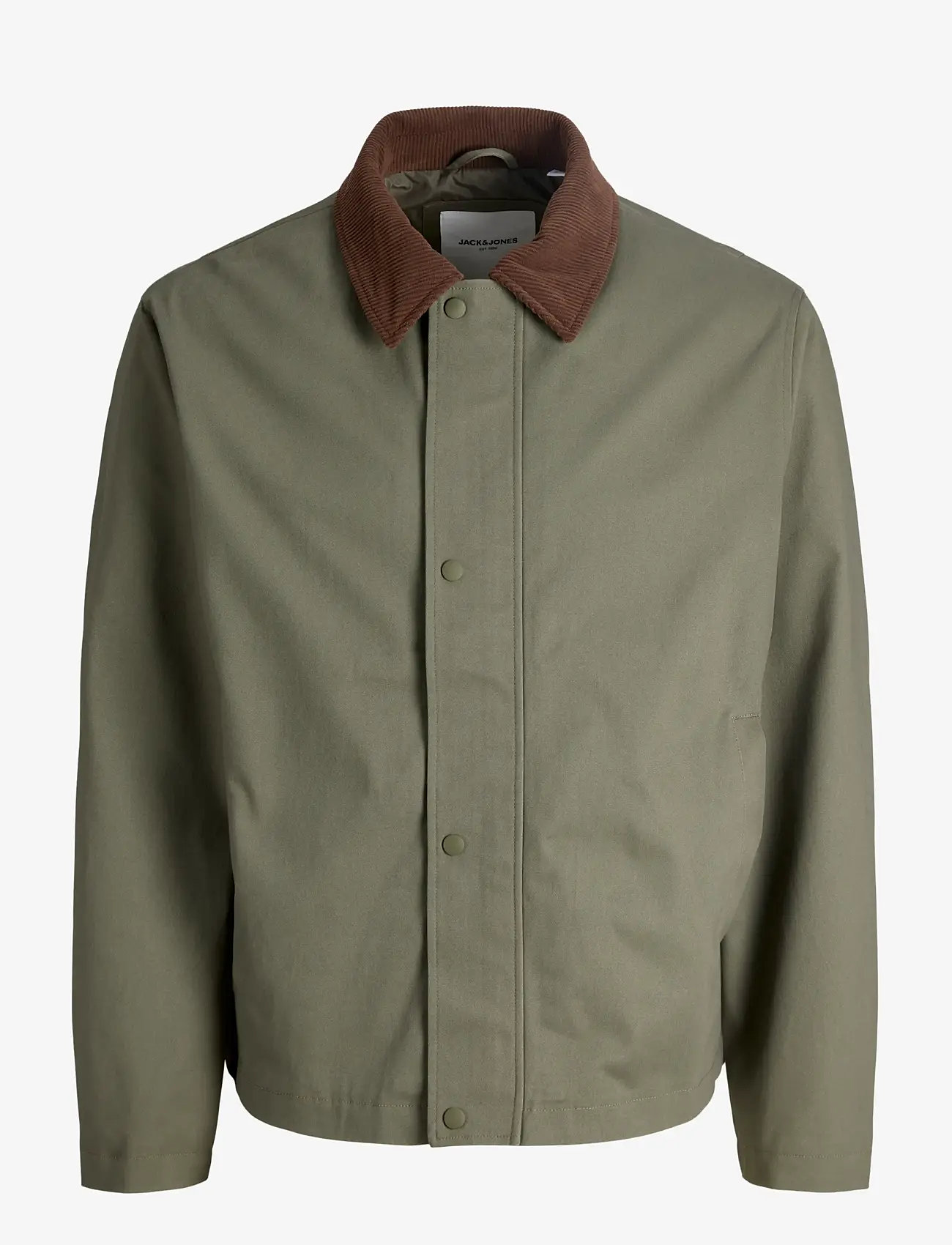 Jack & Jones - JJEGRAHAM WORKER JACKET SN - vårjackor - dusty olive - 1