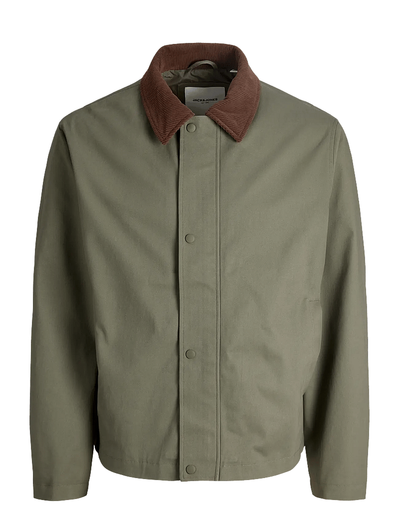Jack & Jones - JJEGRAHAM WORKER JACKET SN - vårjackor - dusty olive - 1