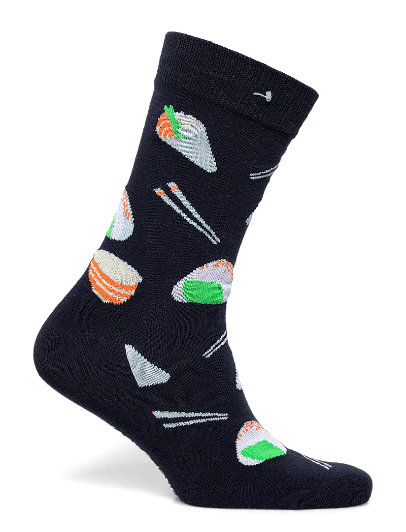 Jack & Jones - JACRICE FOOD SOCKS 3 PACK - crew sokkar - atlantic deep - 5