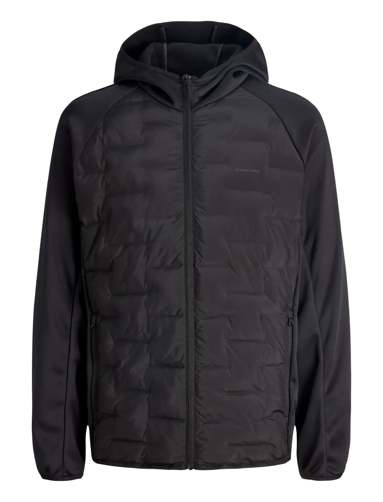 Jack & Jones JJEPERFECT HYBRID JACKET NOOS - Jack & Jones - BLACK / black