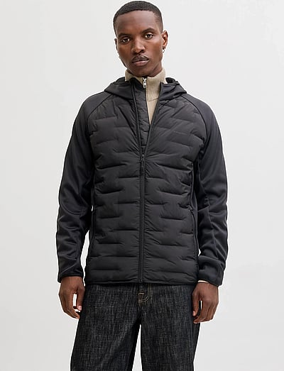 JACK & JONES Jjpayne pufferjack voor heren, asphalt, S JACK & JONES Jjpayne pufferjack voor heren, asphalt, S