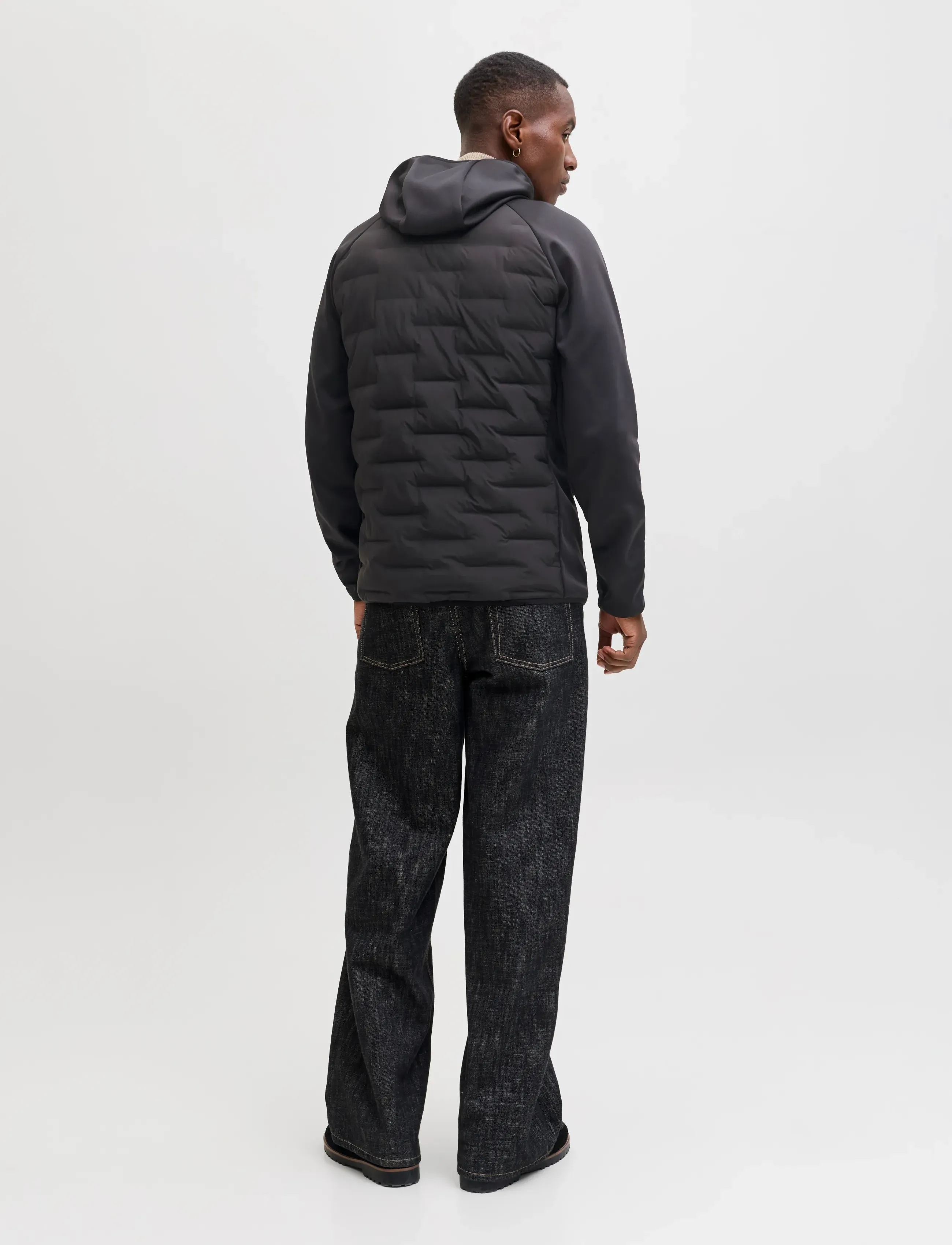 Jack & Jones - JJEPERFECT HYBRID JACKET NOOS - hybrid-jacken - black - 2