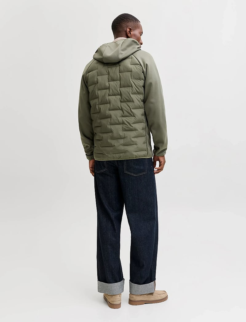 Jack & Jones - JJEPERFECT HYBRID JACKET NOOS - hybrid-jacken - dusty olive - 2