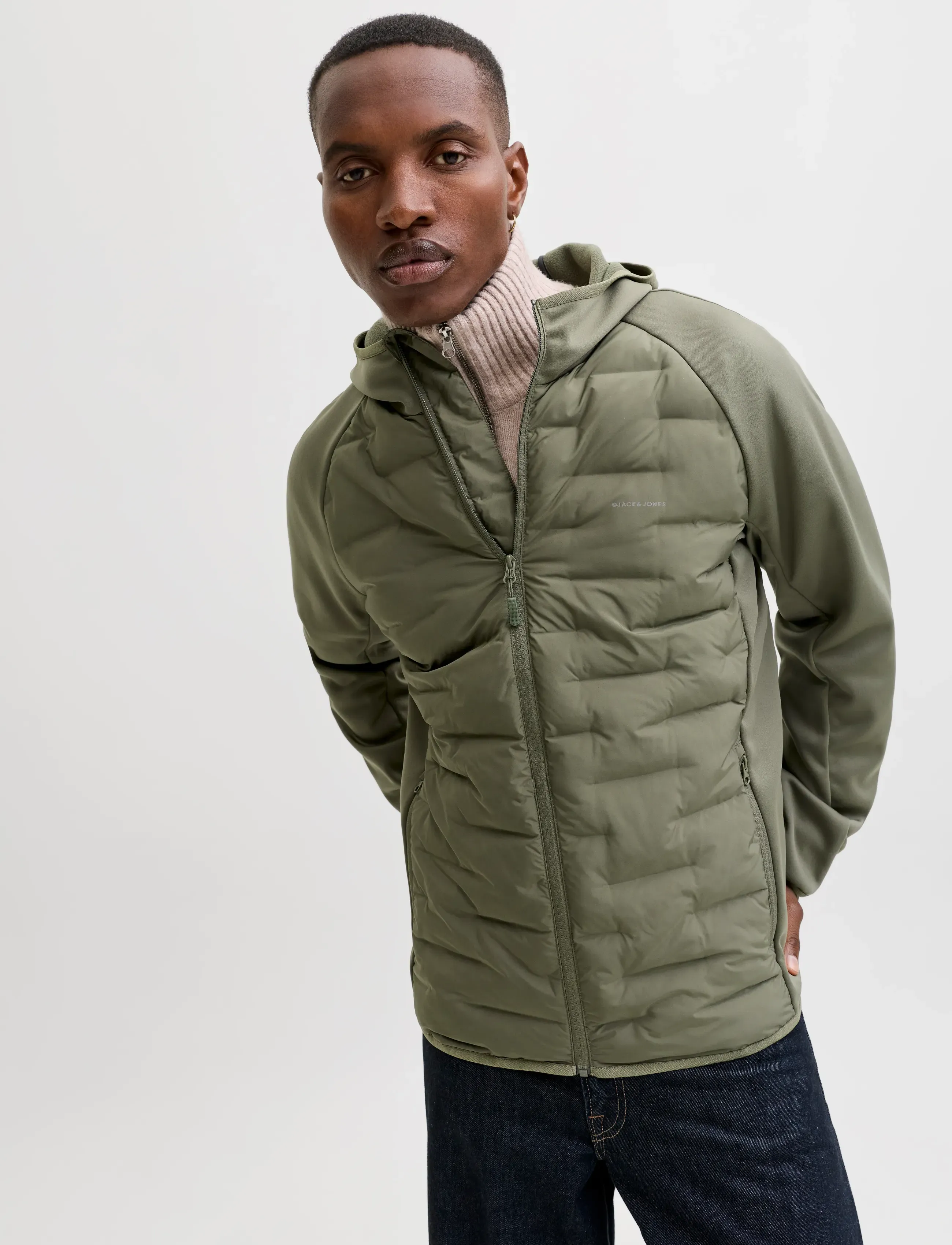JACK & JONES Jjeperfect Hybrid Jacket Noos dunjackor herr – bild 6