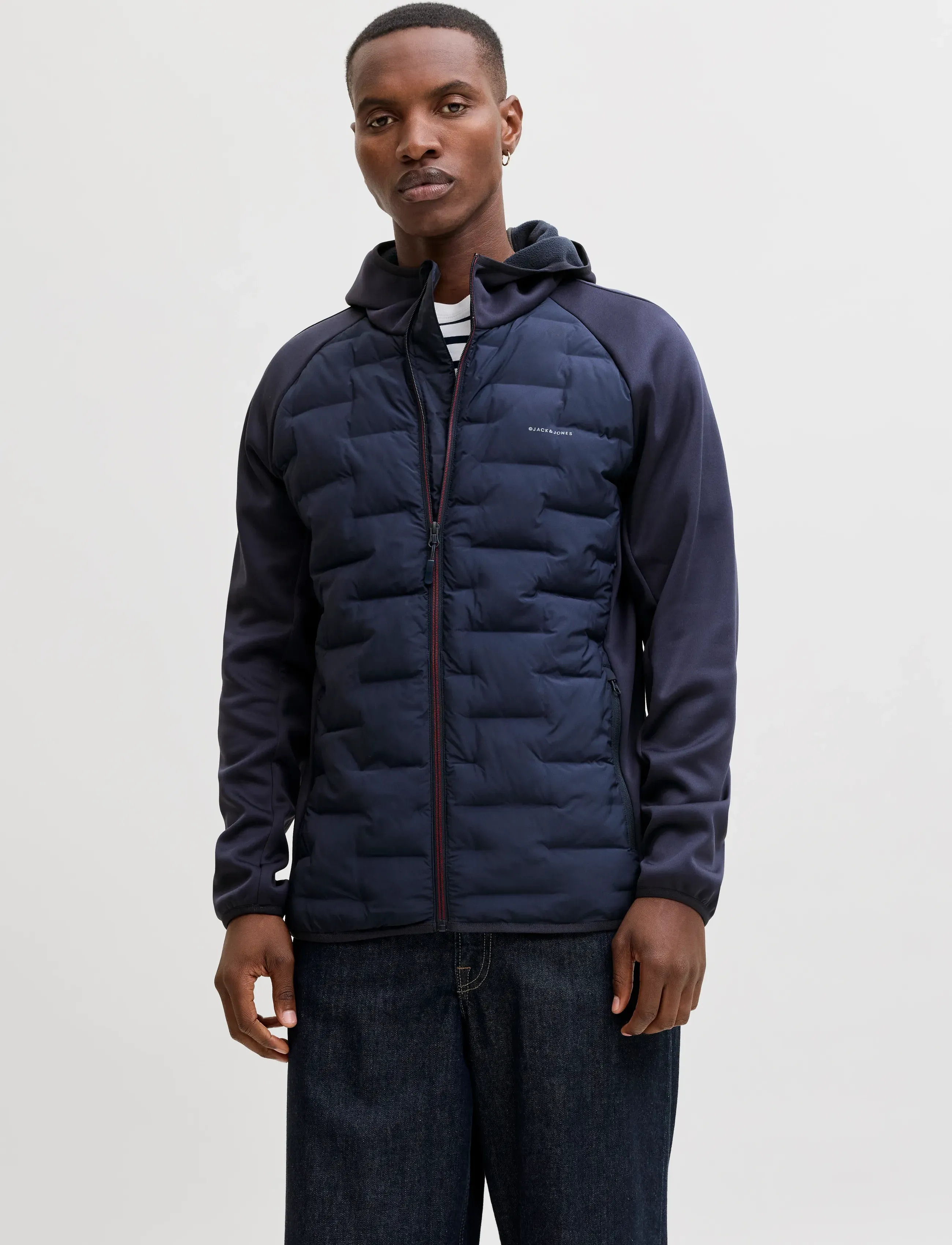 Jack & Jones JJEPERFECT HYBRID JACKET NOOS - Hybrid-Jacken - NAVY BLAZER / navy