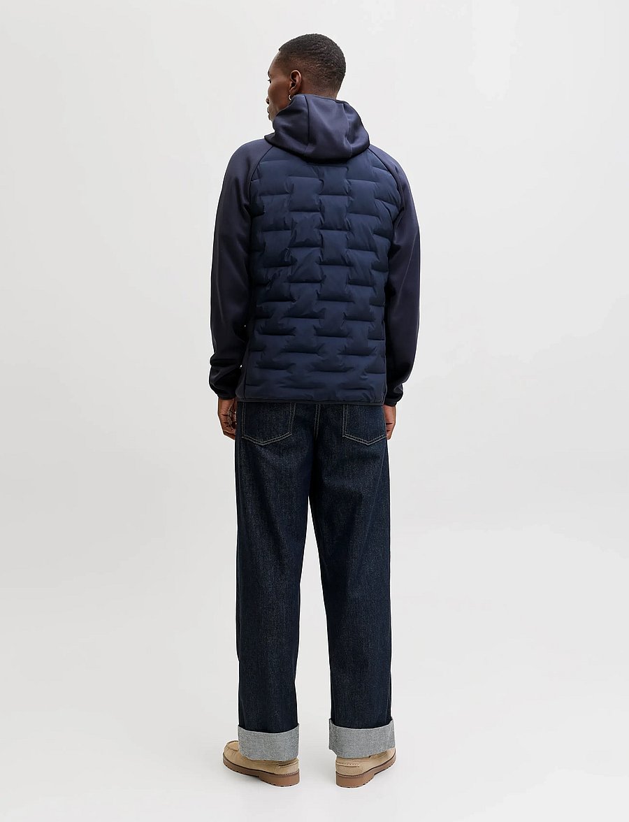 Jack & Jones - JJEPERFECT HYBRID JACKET NOOS - hybridjackor - navy blazer - 3