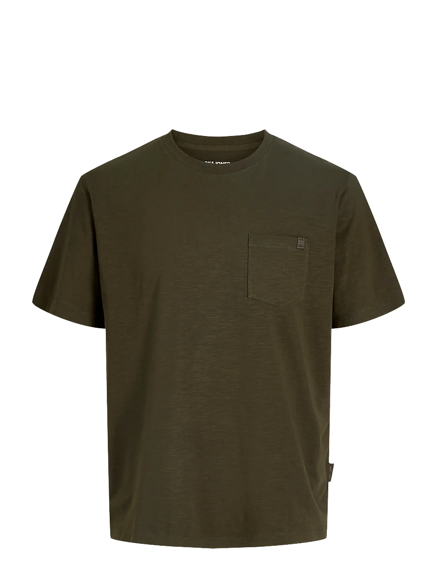 Jack & Jones - JJEDOVER SLUB TEE SS NOOS - lühikeste varrukatega t-särgid - rosin - 1