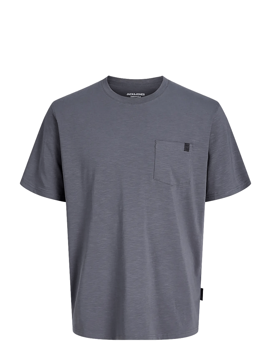 Jack & Jones - JJEDOVER SLUB TEE SS NOOS - kortärmade t-shirts - turbulence - 1