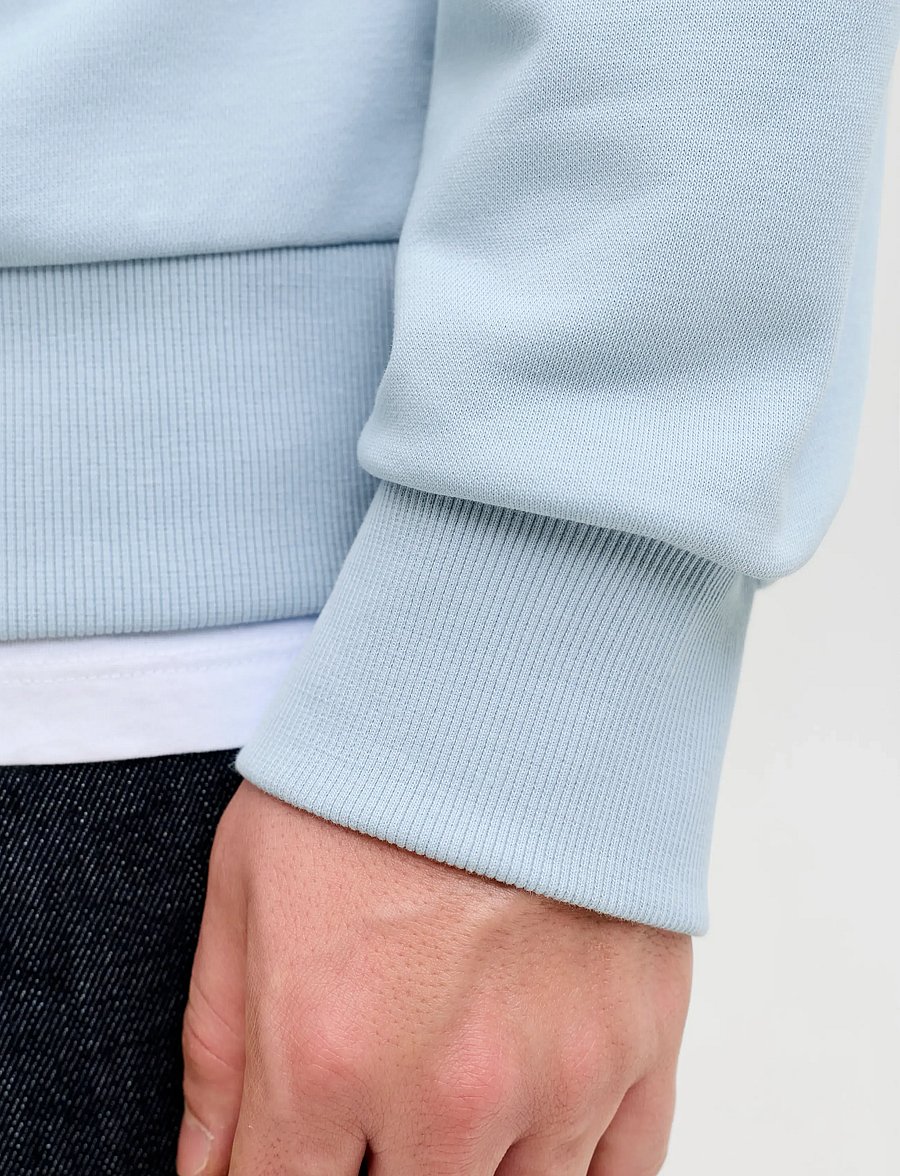 Jack & Jones - JJELOGO SWEAT CREW NECK 2 COL SS26 - collections - celestial blue - 4