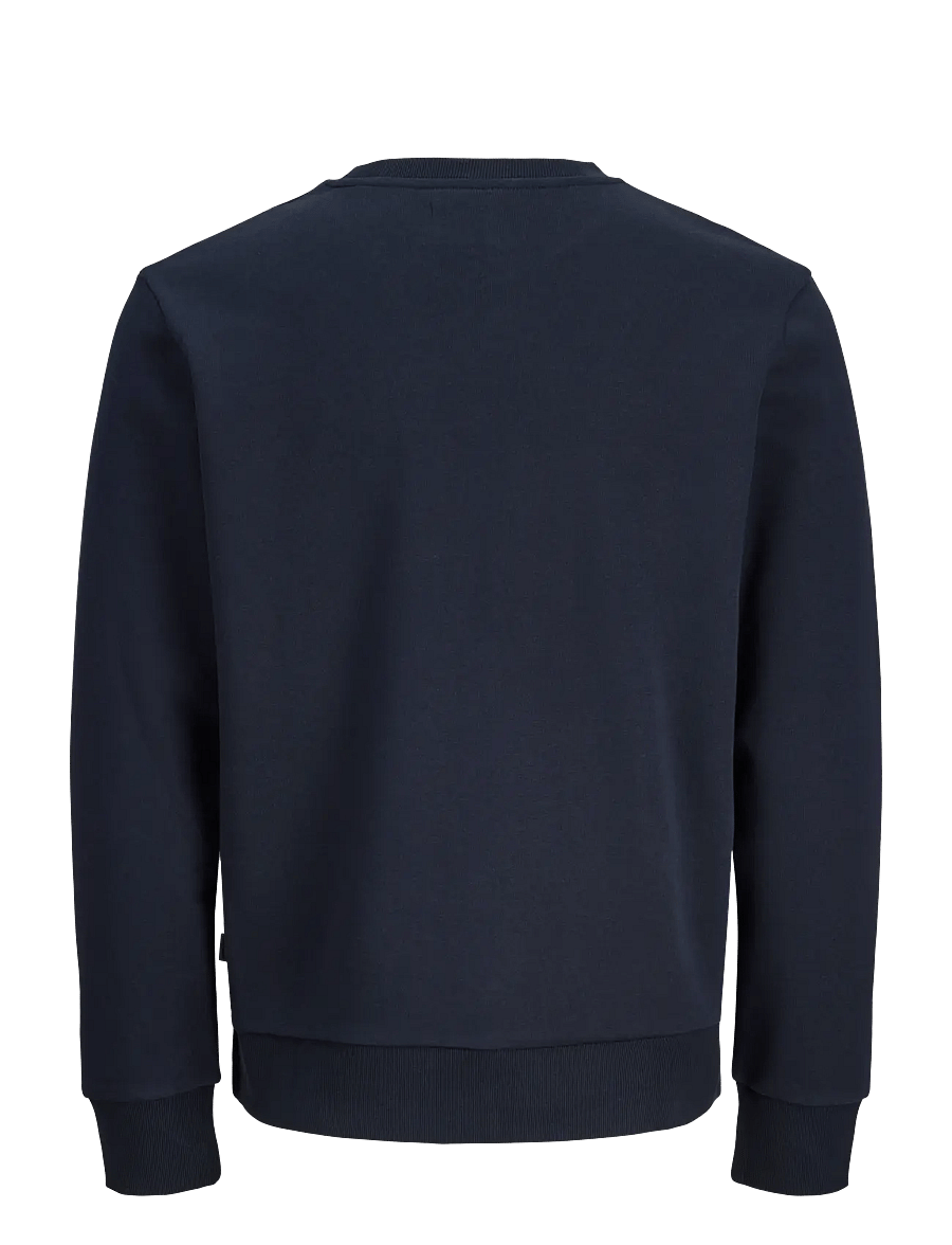 Jack & Jones - JJELOGO SWEAT CREW NECK 2 COL SS26 - collections - sky captain - 2