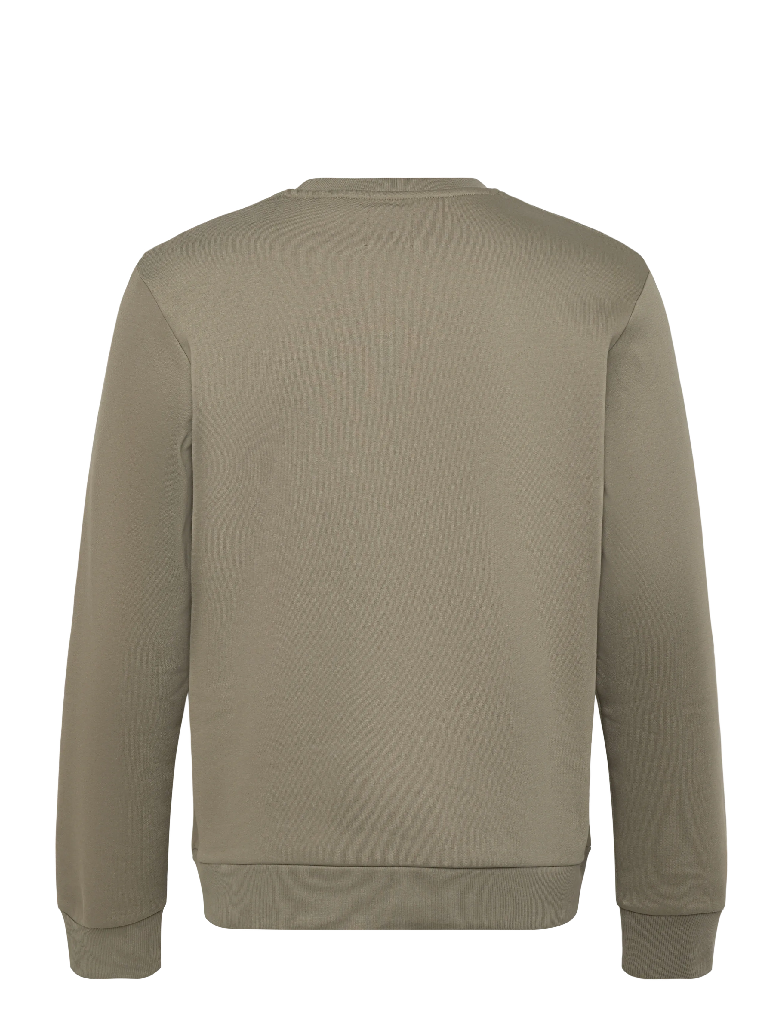 Jack & Jones - JJELOGO SWEAT CREW NECK 2 COL SS26 - kollektioner - vetiver - 1