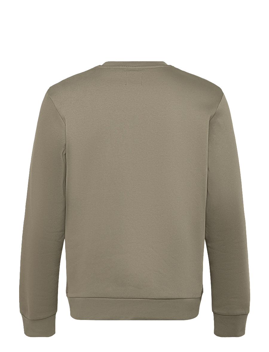 Jack & Jones - JJELOGO SWEAT CREW NECK 2 COL SS26 - collections - vetiver - 1