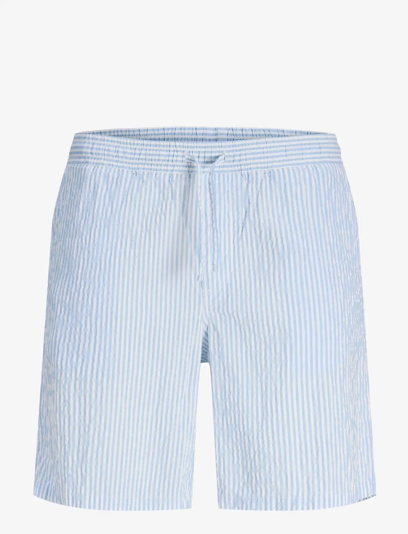 Jack & Jones - JPSTJAIDEN MILO SEERSUCKER SHORT REG - casual shorts - cashmere blue - 1