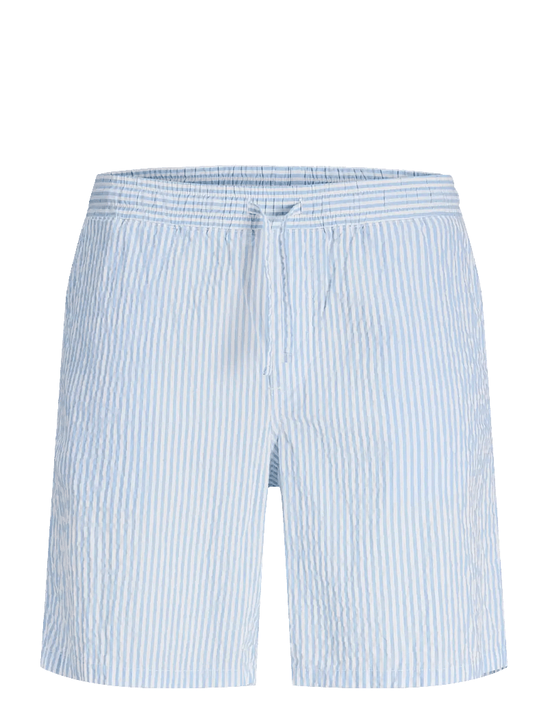 Jack & Jones - JPSTJAIDEN MILO SEERSUCKER SHORT REG - casual shorts - cashmere blue - 1