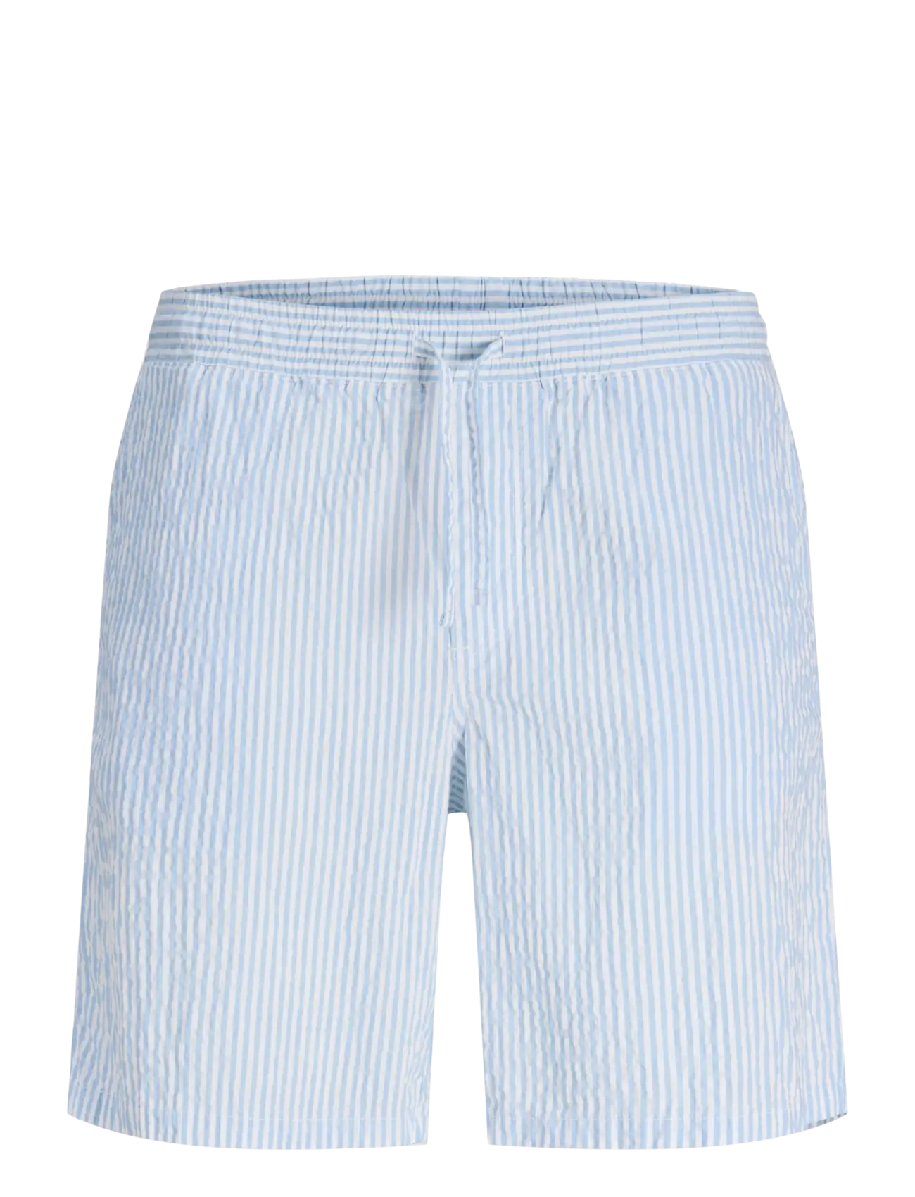 Jack & Jones JPSTJAIDEN MILO SEERSUCKER SHORT REG - Shorts - CASHMERE BLUE / blue
