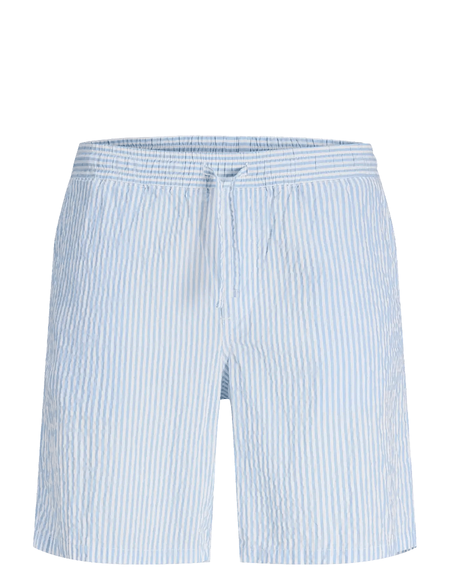 Jack & Jones - JPSTJAIDEN MILO SEERSUCKER SHORT REG - casual shorts - cashmere blue - 1