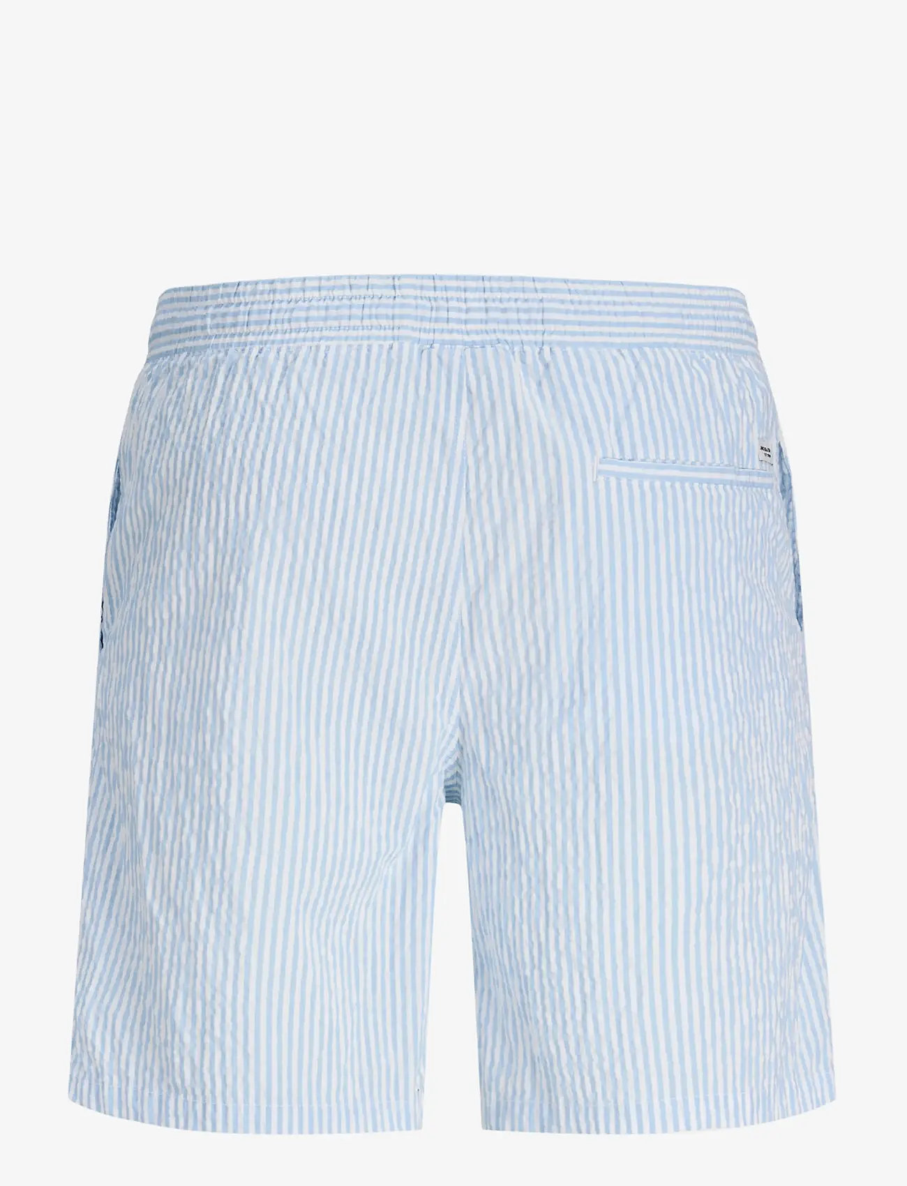 Jack & Jones - JPSTJAIDEN MILO SEERSUCKER SHORT REG - casual shorts - cashmere blue - 2