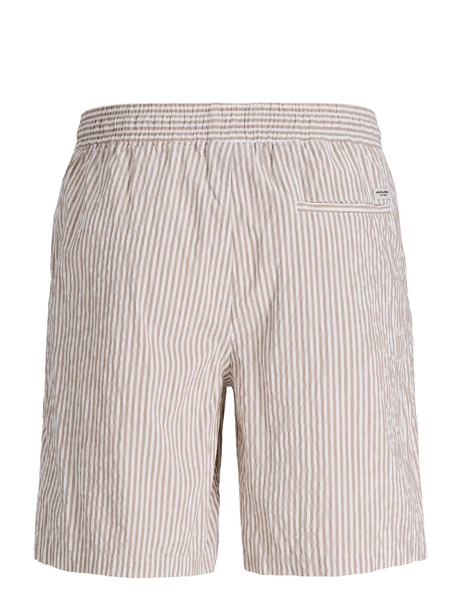 Jack & Jones - JPSTJAIDEN MILO SEERSUCKER SHORT REG - casual shorts - string - 2