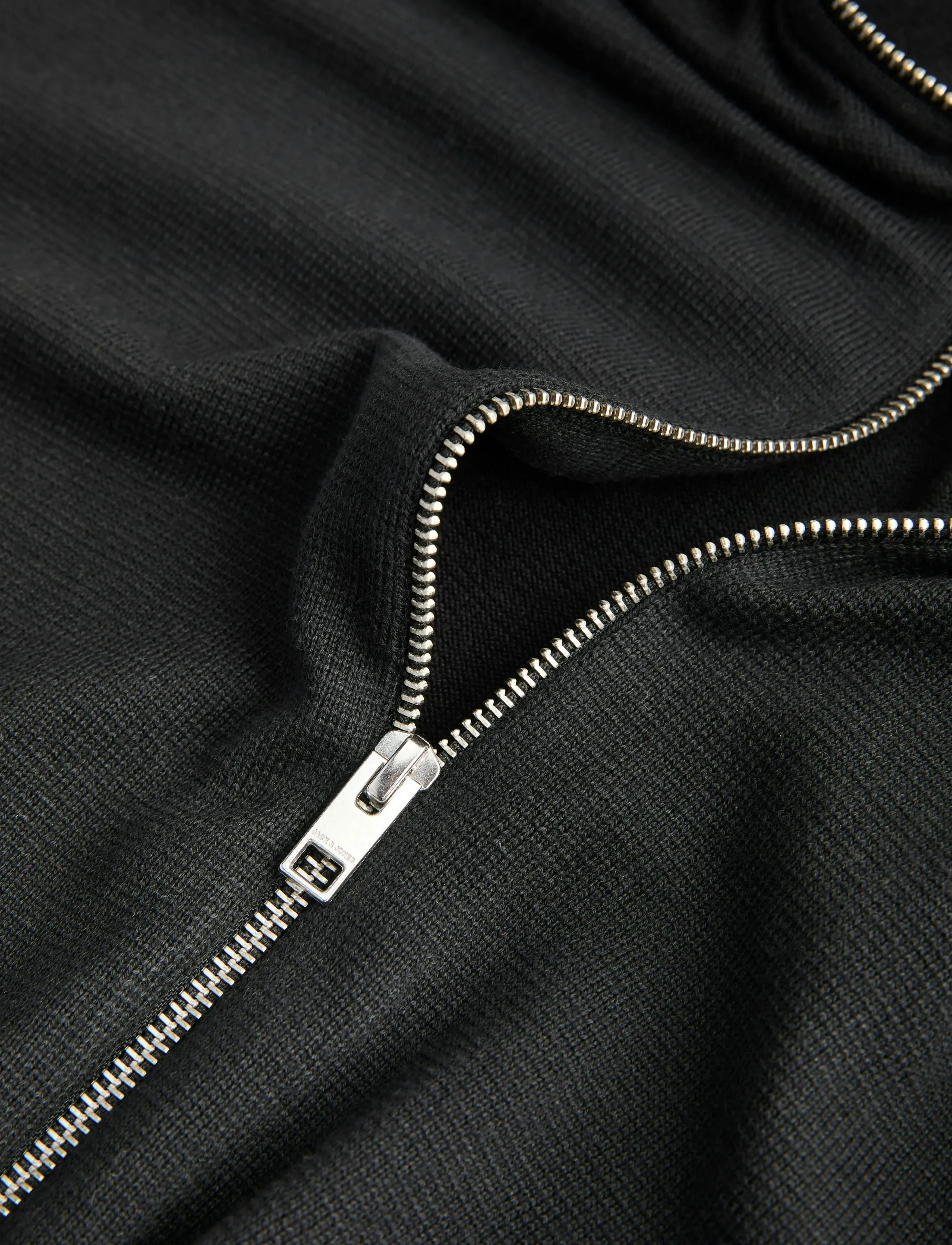 Jack & Jones - JJCOLE KNIT ZIP CARDIGAN - fullzip strik - black - 2