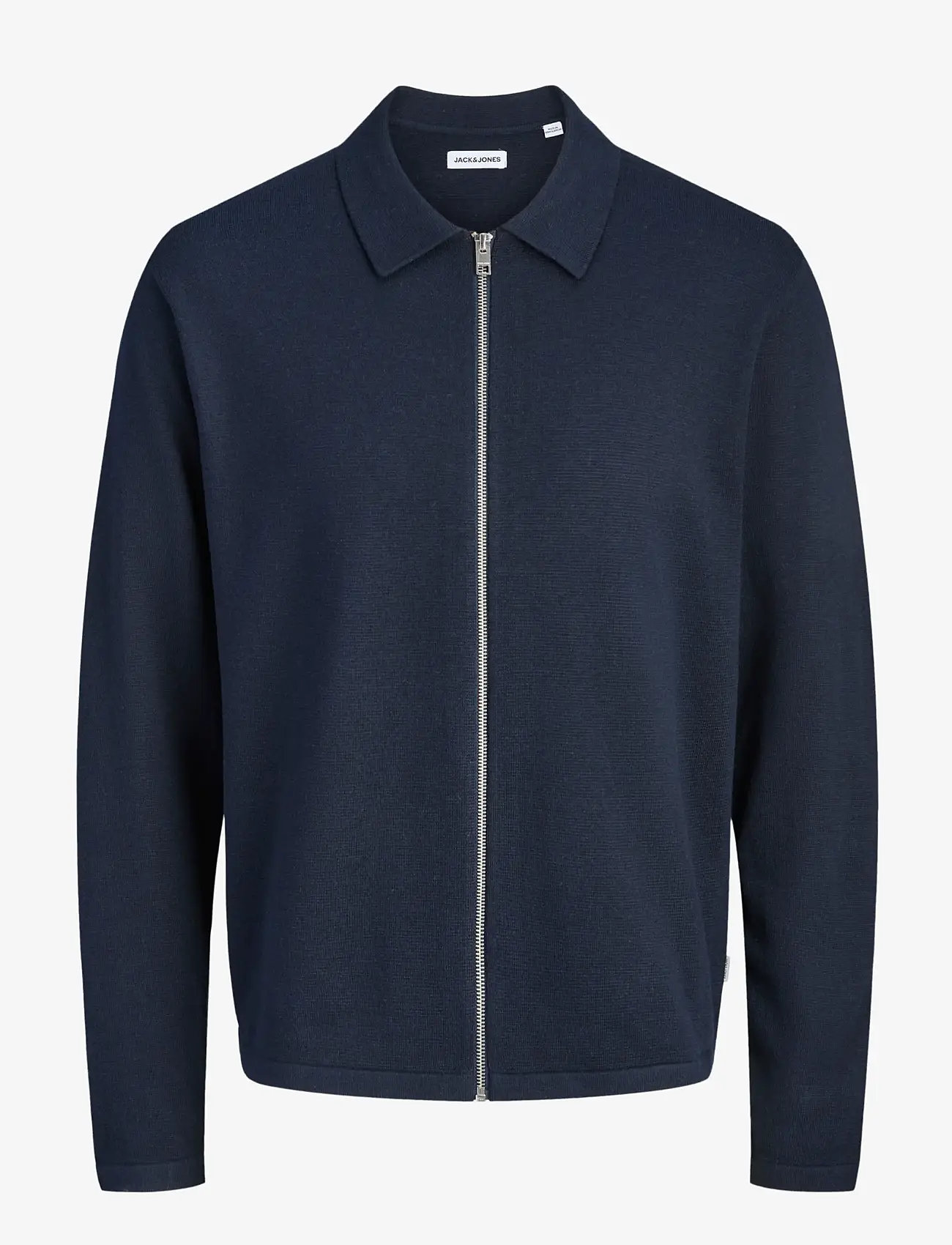 Jack & Jones - JJCOLE KNIT ZIP CARDIGAN - lukuga džemprid - navy blazer - 1