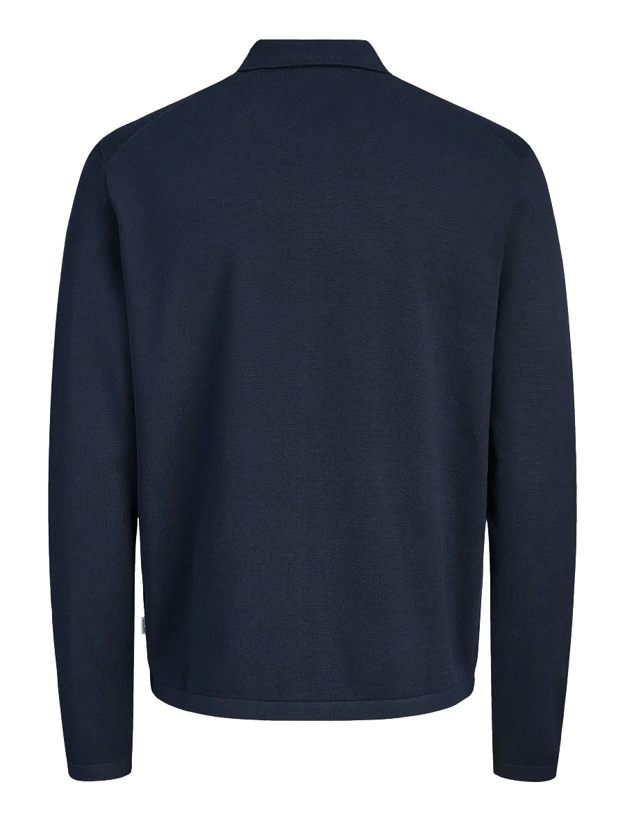 Jack & Jones - JJCOLE KNIT ZIP CARDIGAN - pullover mit durchgehendem reißverschluss - navy blazer - 2