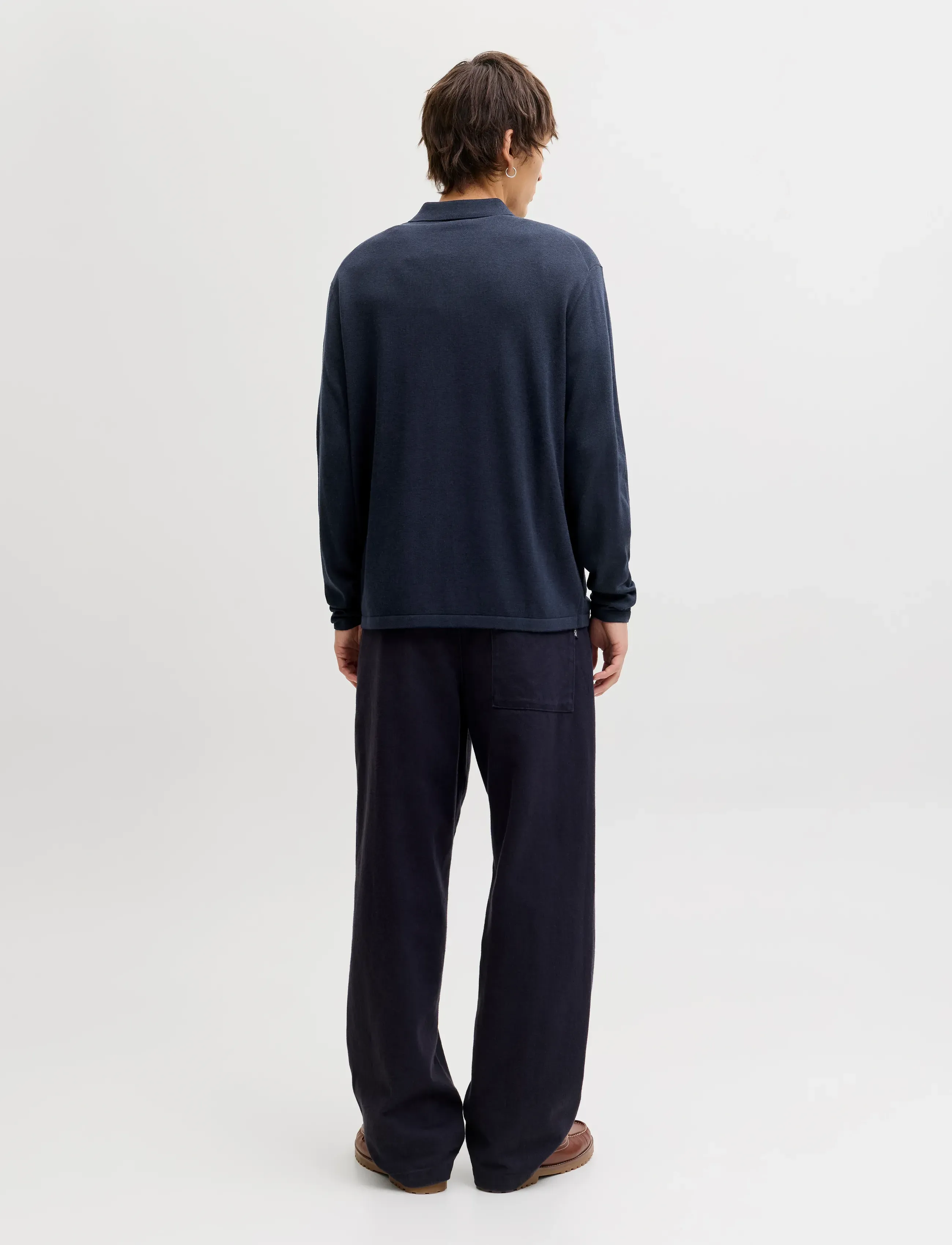 Jack & Jones - JJCOLE KNIT ZIP CARDIGAN - pullover mit durchgehendem reißverschluss - navy blazer - 4