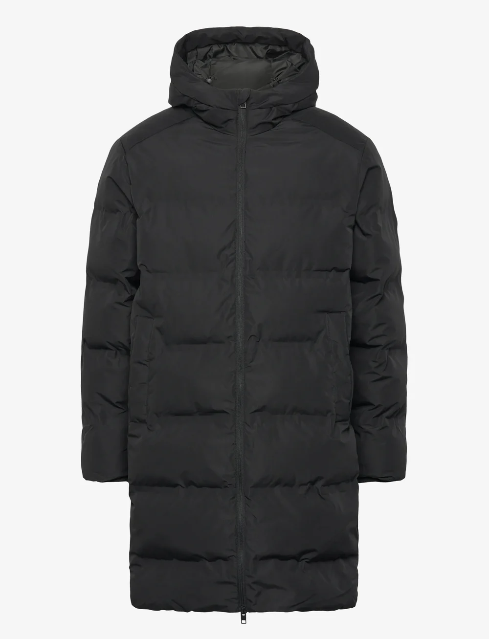 Jack & Jones - JJESOHO LONG PUFFER LN - winterjacken - black - 0