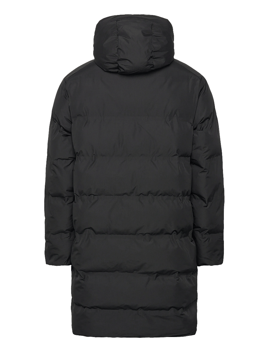 Jack & Jones - JJESOHO LONG PUFFER LN - pūkinės striukės - black - 2