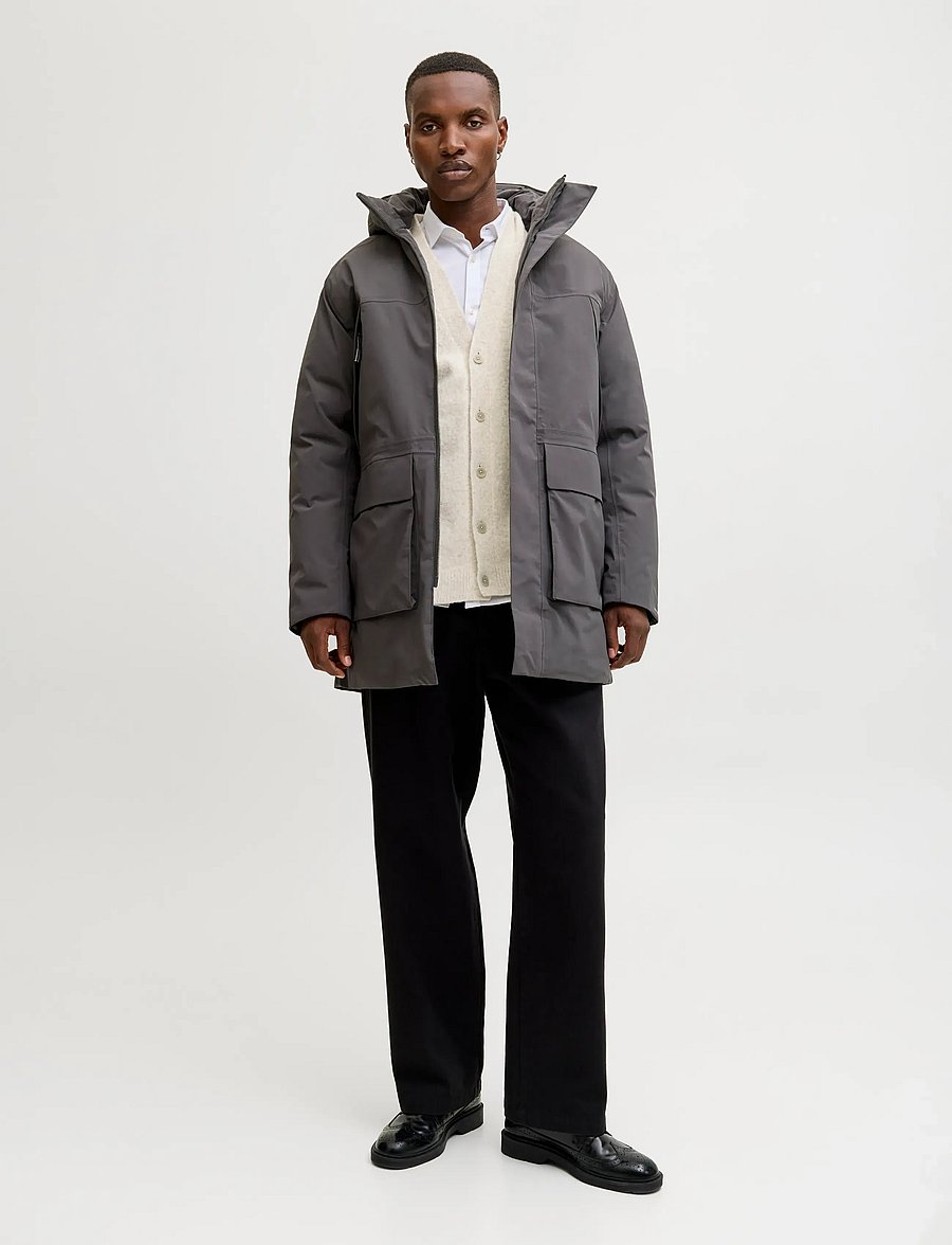 Jack & Jones - JPRBLASIMON SOUFFLE KNIT CARDIGAN - cardigans - silver lining - 4