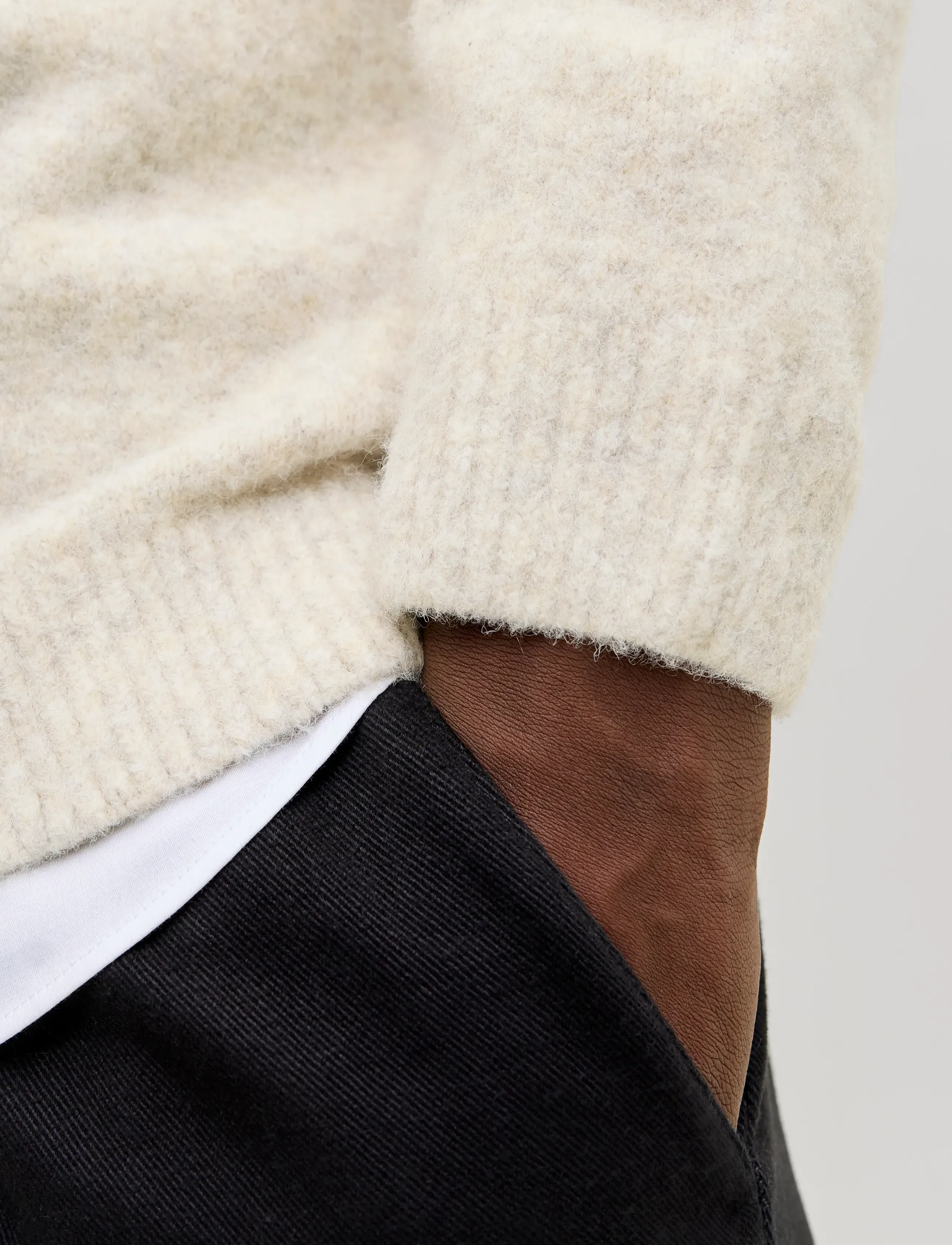JACK & JONES Jprblasimon Souffle Knit Cardigan herr – bild 5