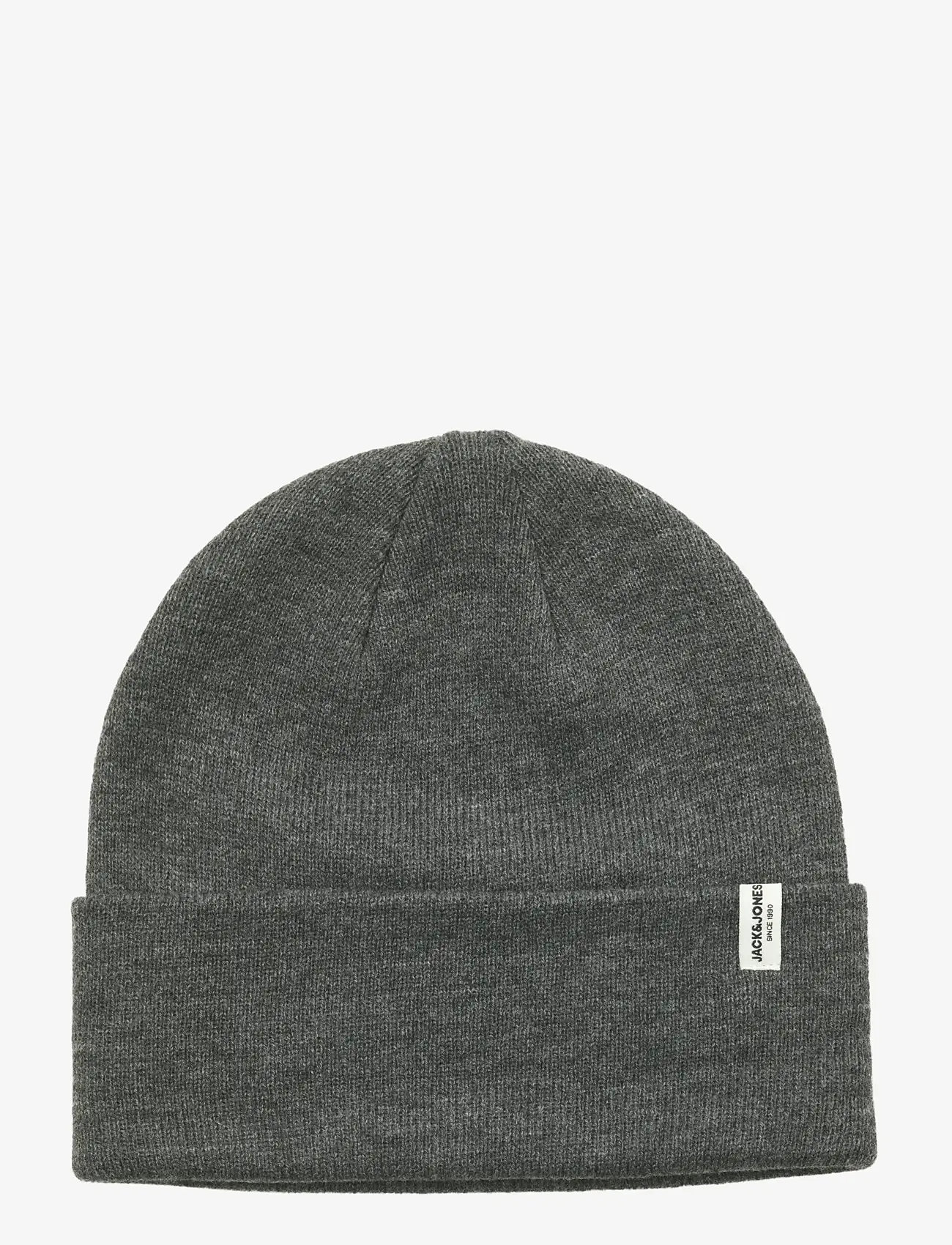 Jack & Jones - JACCOOPER BEANIE AND GLOVES GIFTBOX - kollektioner - dark grey melange - 1
