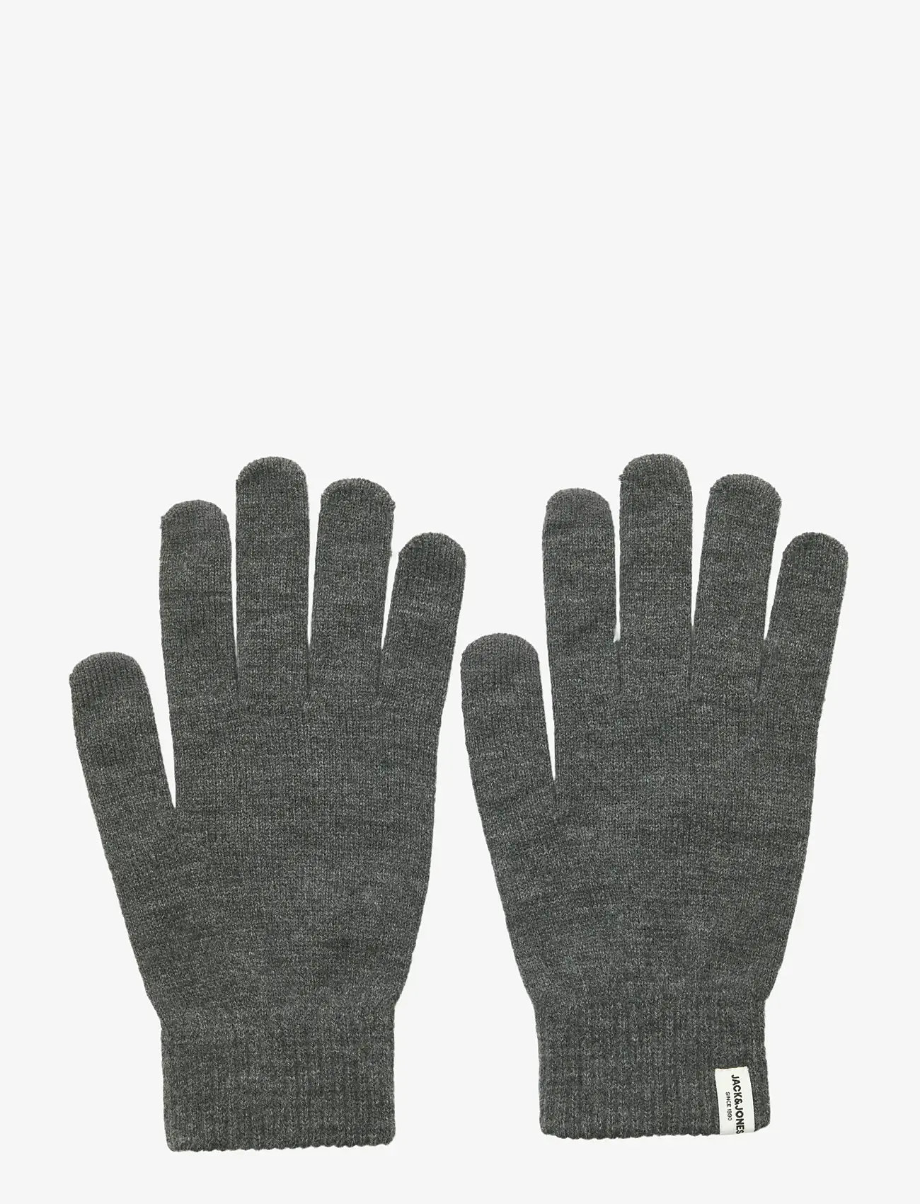 Jack & Jones - JACCOOPER BEANIE AND GLOVES GIFTBOX - kollektioner - dark grey melange - 3