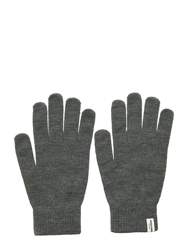 Jack & Jones - JACCOOPER BEANIE AND GLOVES GIFTBOX - kollektsioonid - dark grey melange - 4