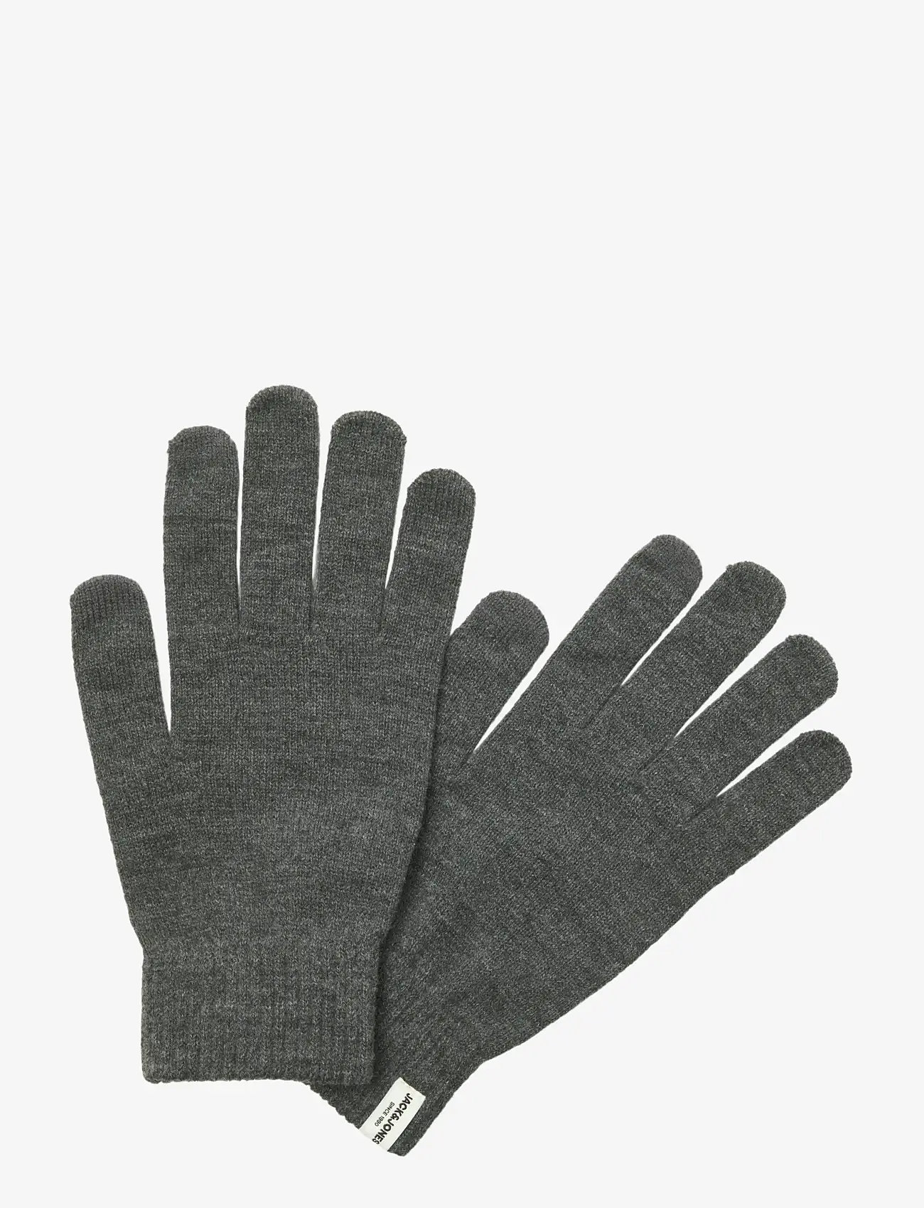Jack & Jones - JACCOOPER BEANIE AND GLOVES GIFTBOX - kollektioner - dark grey melange - 4