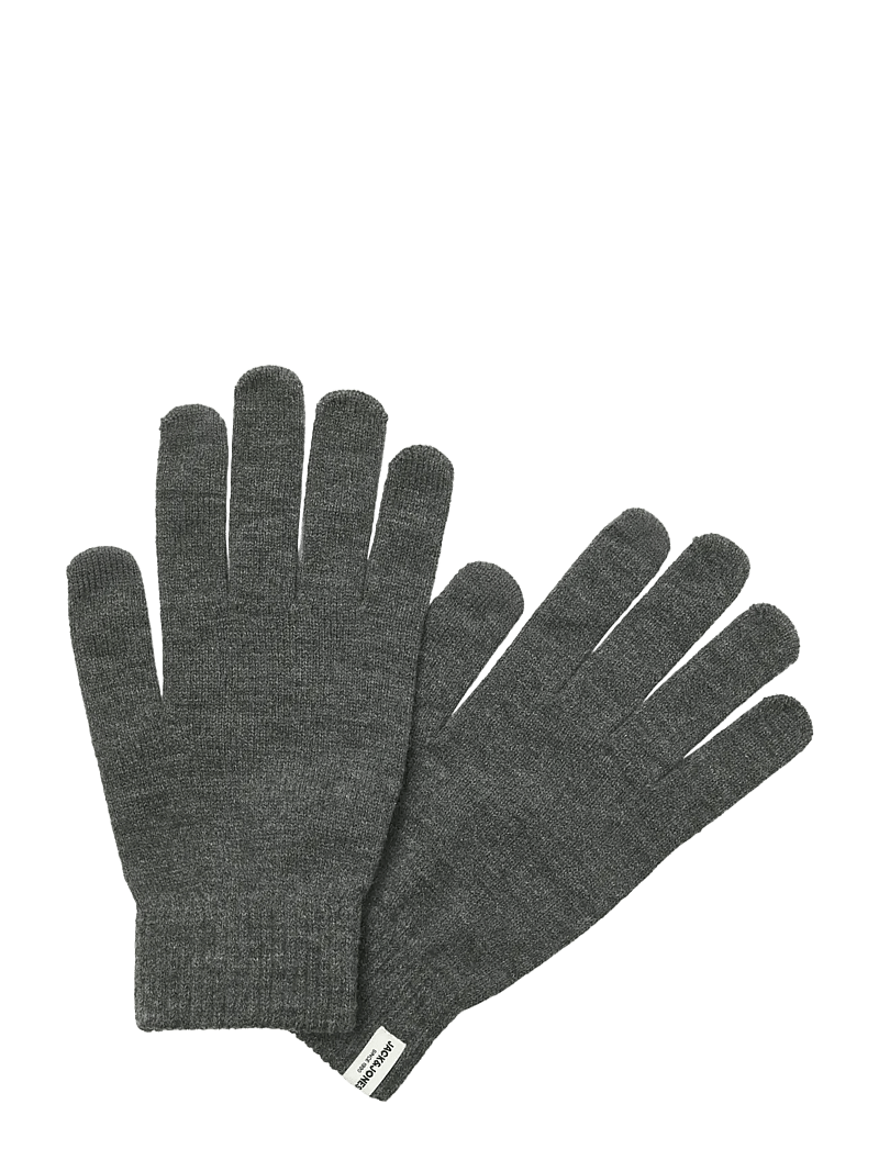 Jack & Jones - JACCOOPER BEANIE AND GLOVES GIFTBOX - kollektsioonid - dark grey melange - 5