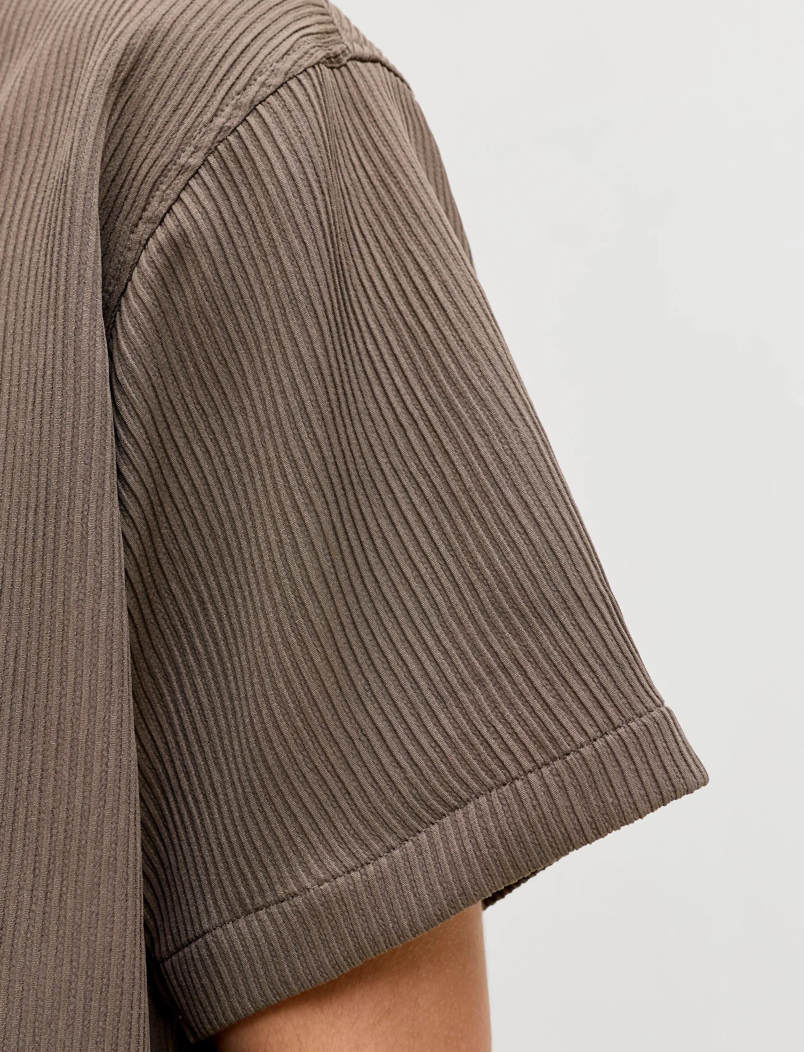 Jack & Jones - JJEHARRISON RESORT SHIRT SS SN - lühikeste varrukatega särgid - falcon - 4