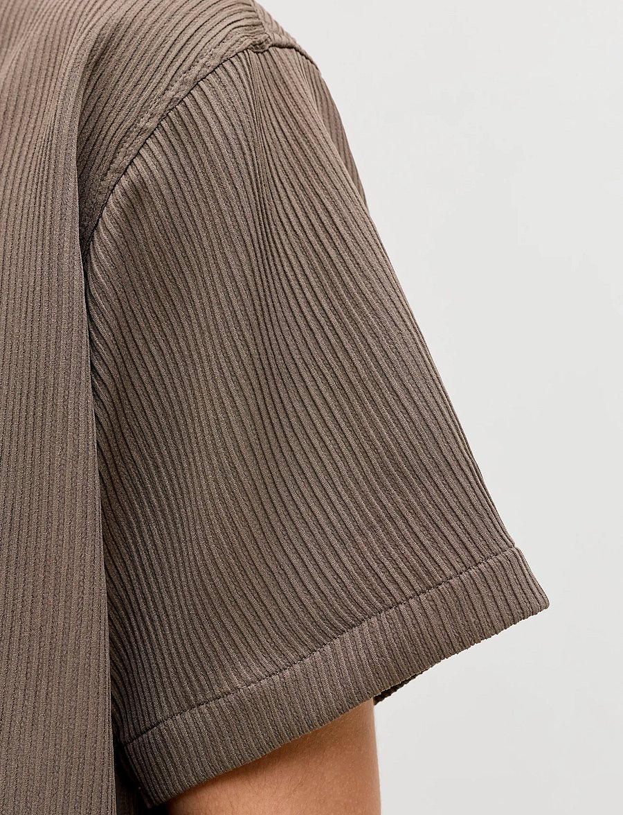 Jack & Jones - JJEHARRISON RESORT SHIRT SS SN - lühikeste varrukatega särgid - falcon - 4
