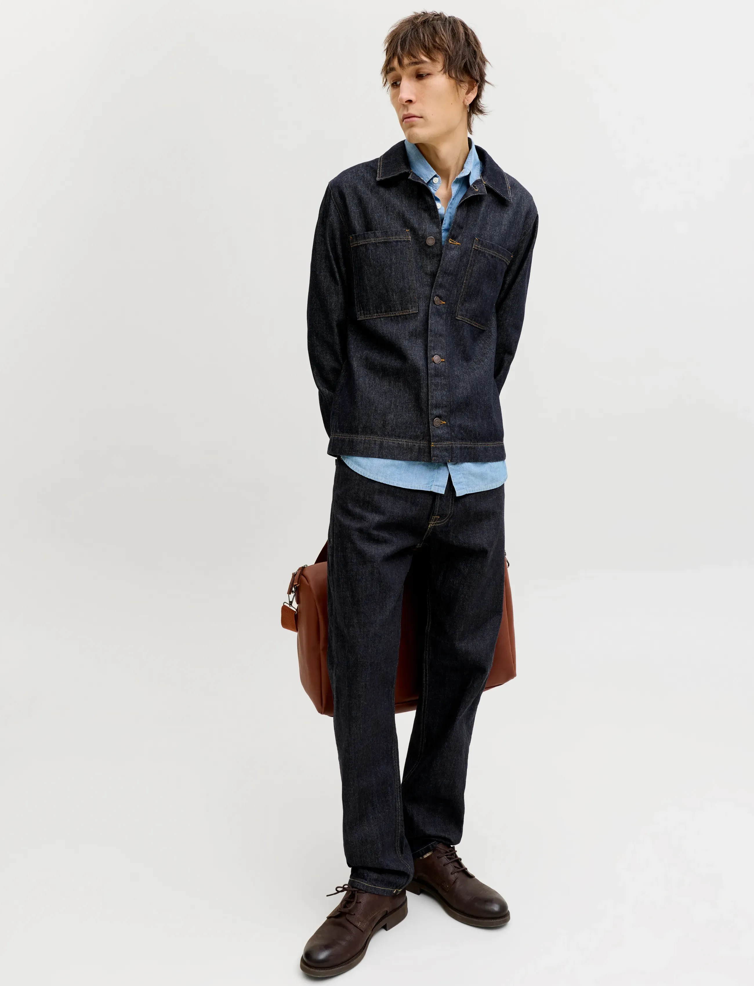 JACK & JONES Jjichris Jjorginal Cb 520 Noos relaxed fit jeans herr – bild 5