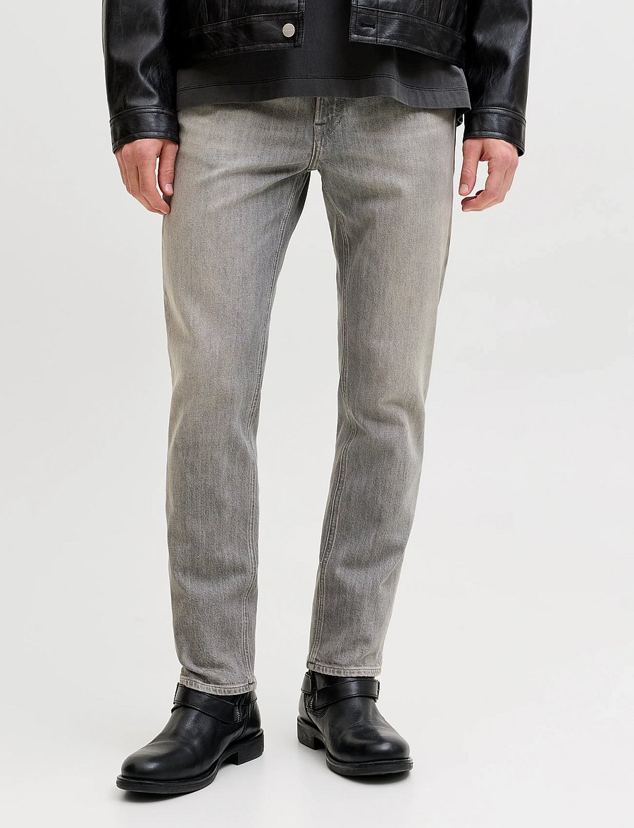 Jack & Jones - JJICLARK JJORGINAL AM 423 NOOS - tapered jeans - grey denim - 0